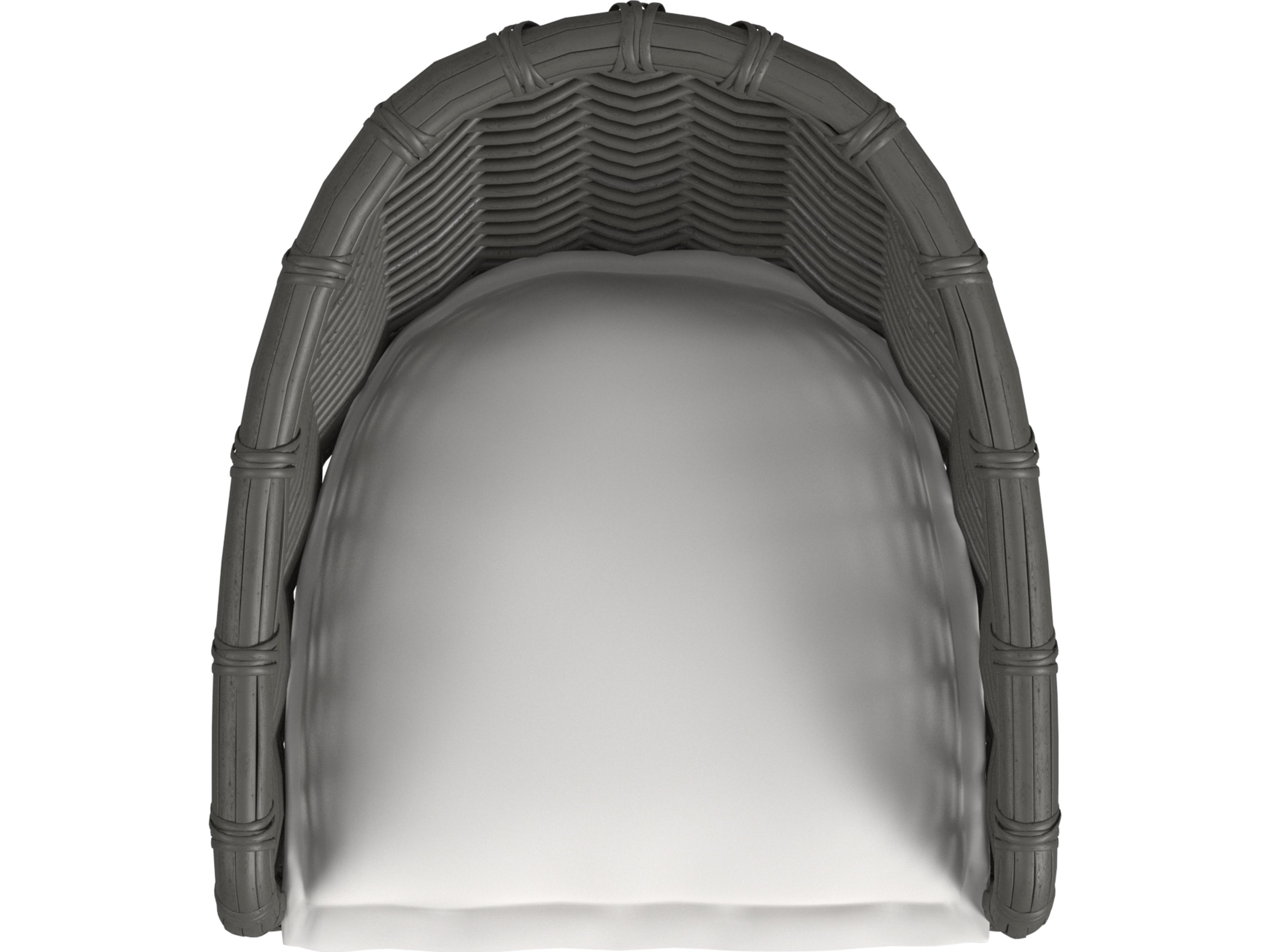 Sunset West Cabo Barstool in Soothe Pearl with Flange Welt