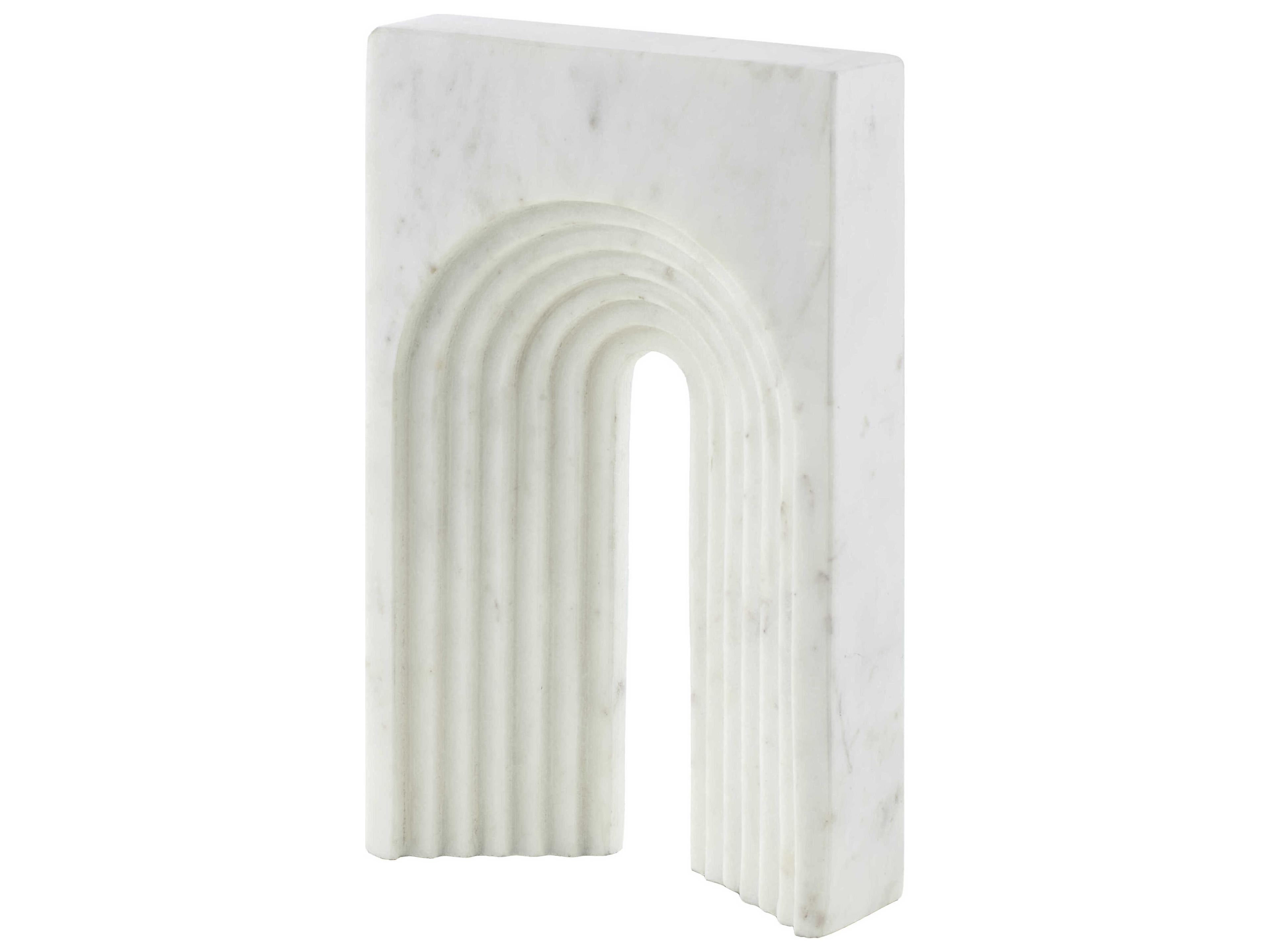 Surya Trajan White Sculpture