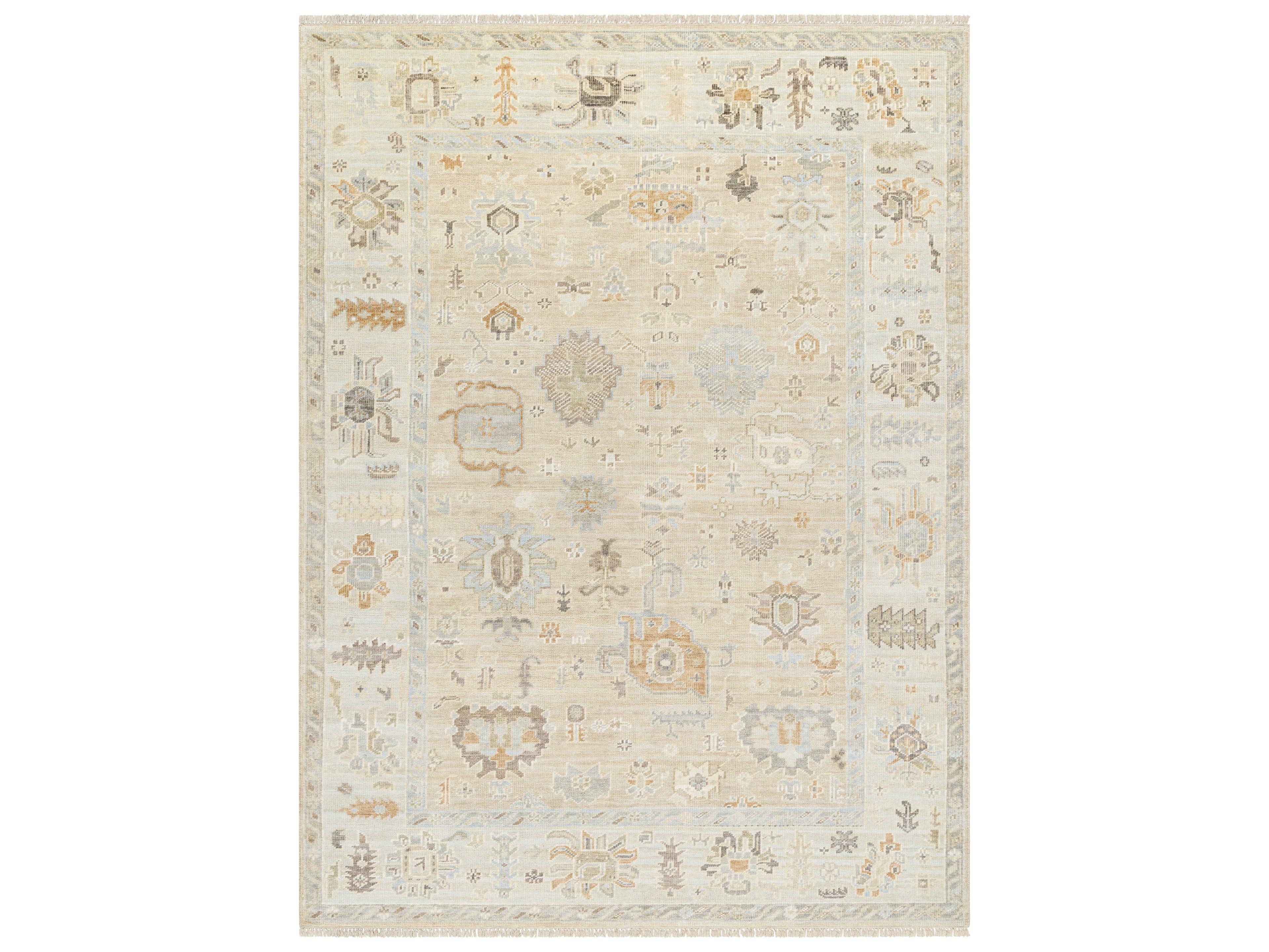 Antalya Bordered Area Rug