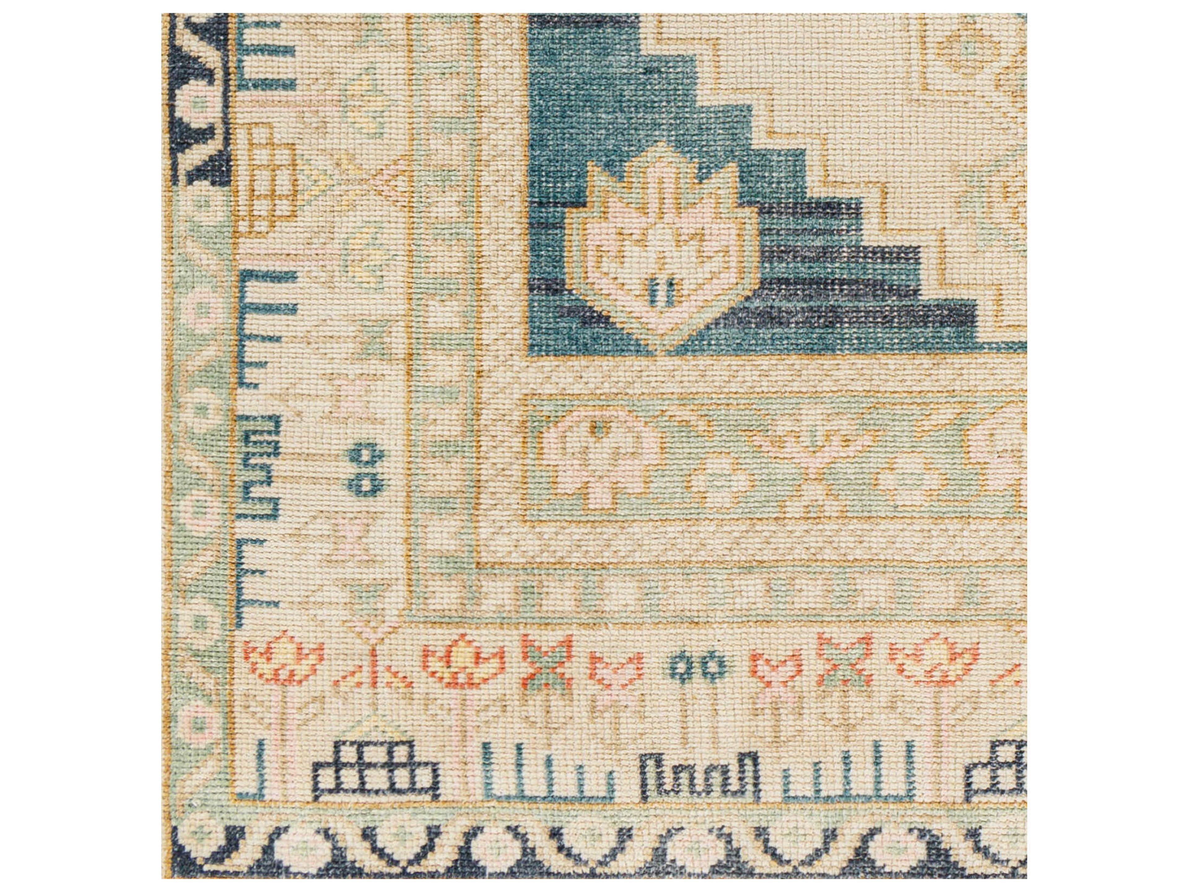 Surya Anadolu Bordered Runner Area Rug