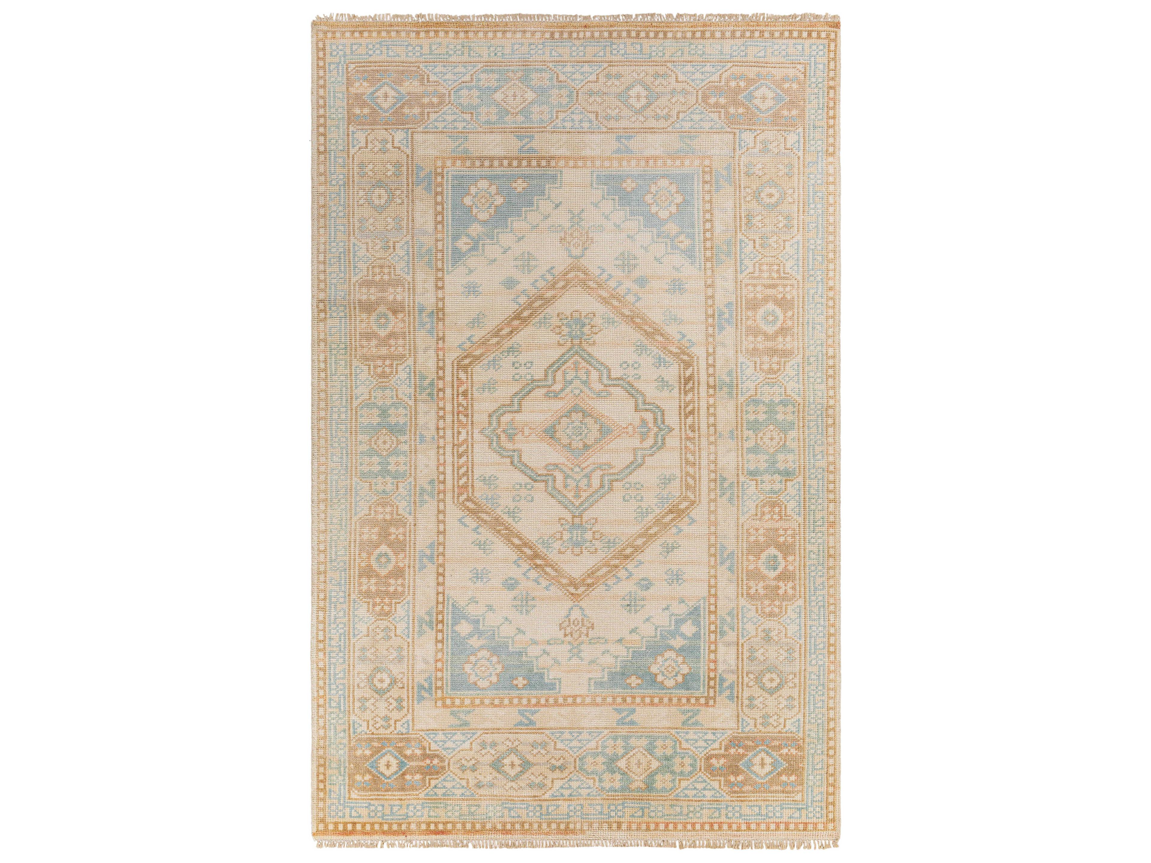 Anadolu Bordered Area Rug