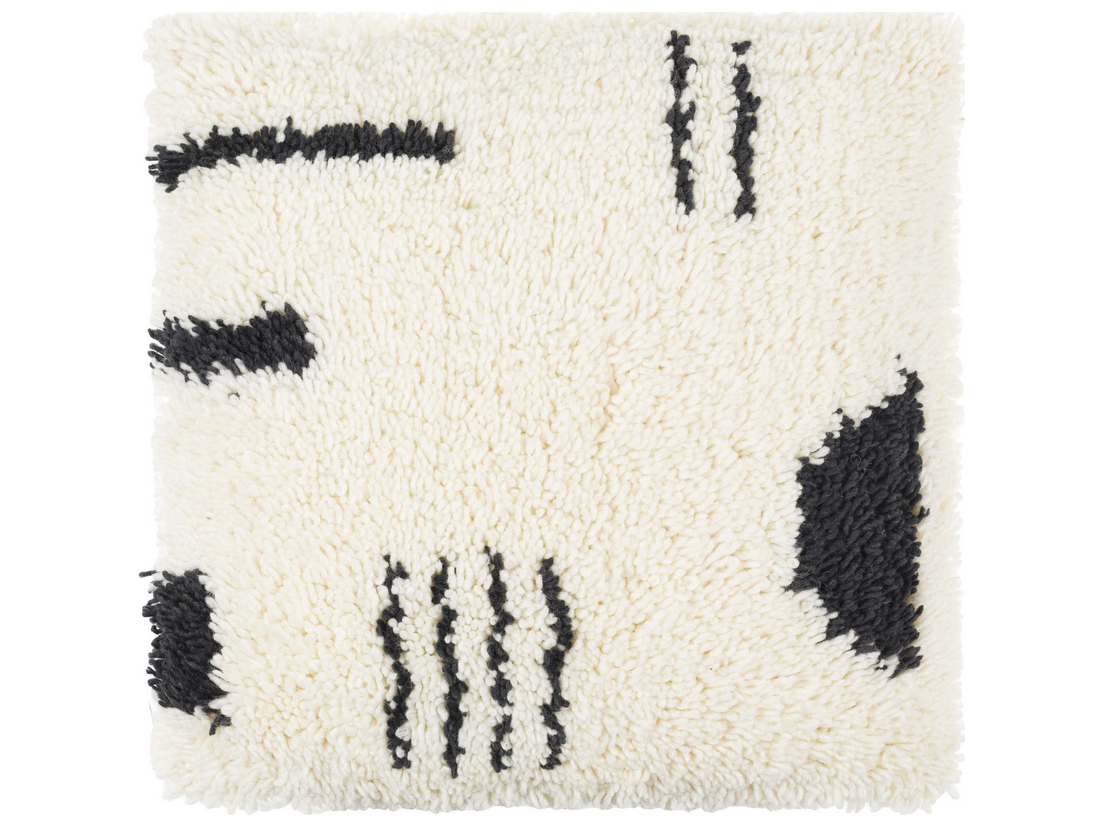 Surya Aksel Black Pillow