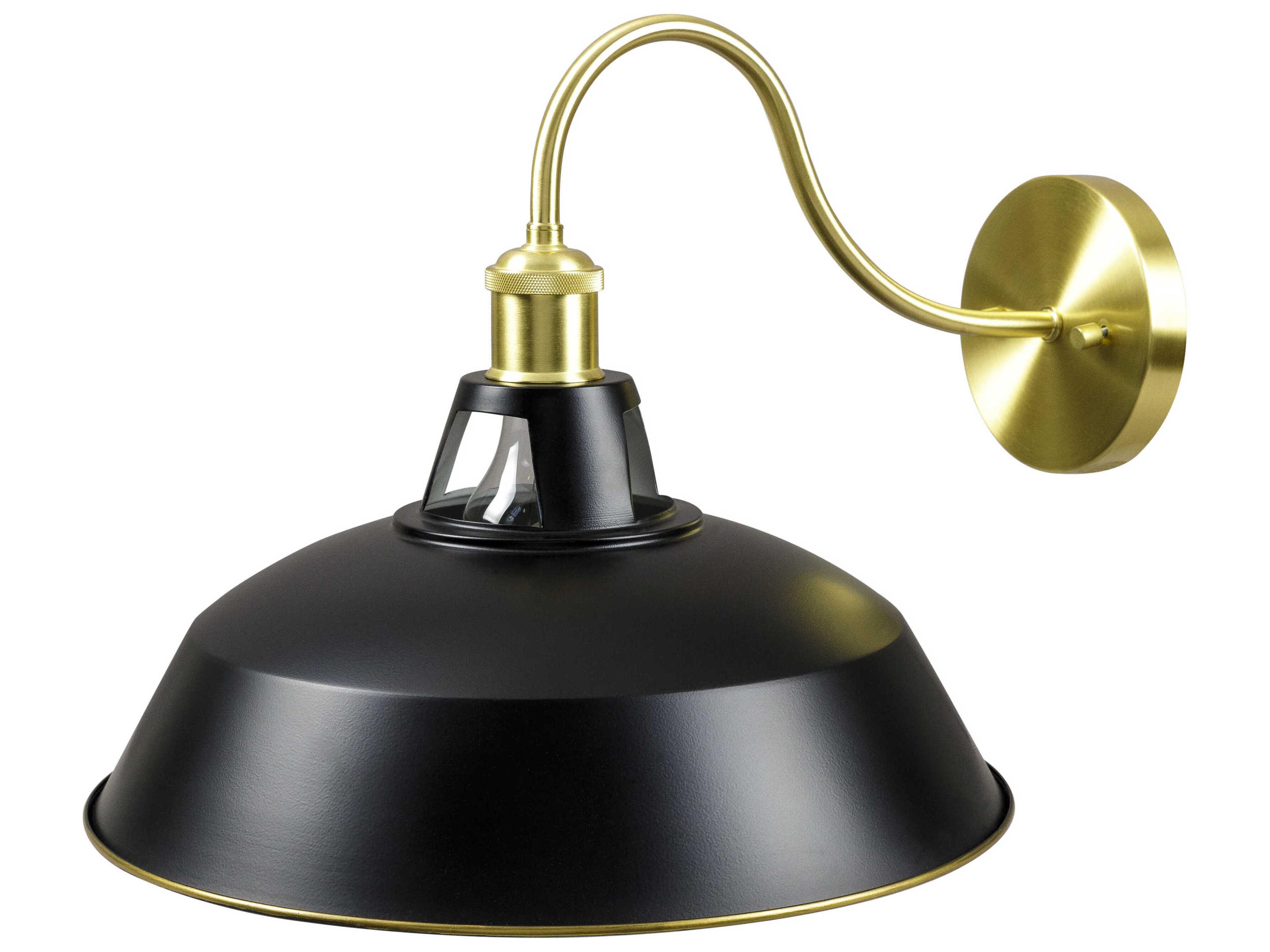 Ammi 1-Light Brass Wall Sconce