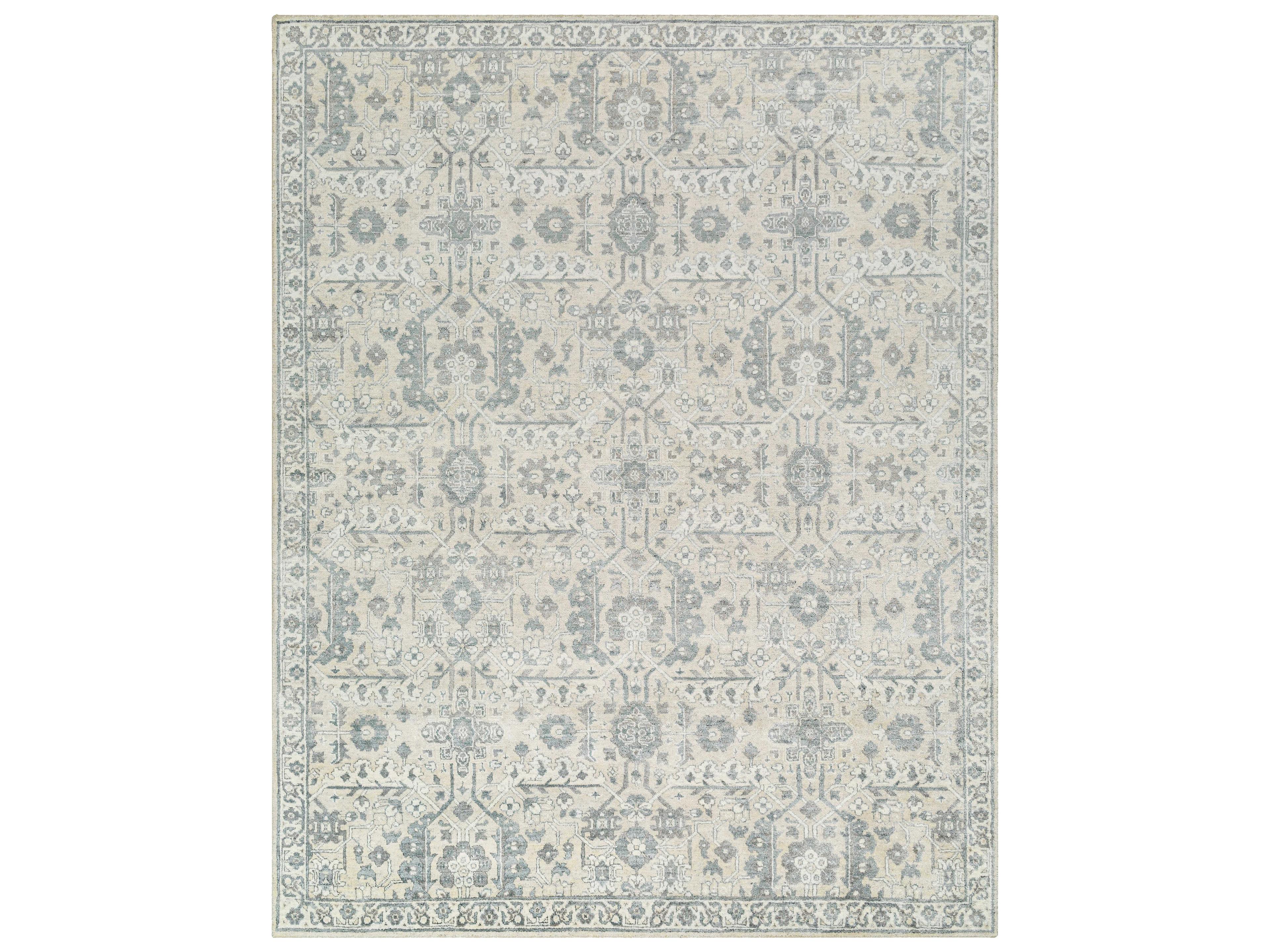 Aleyna Bordered Area Rug