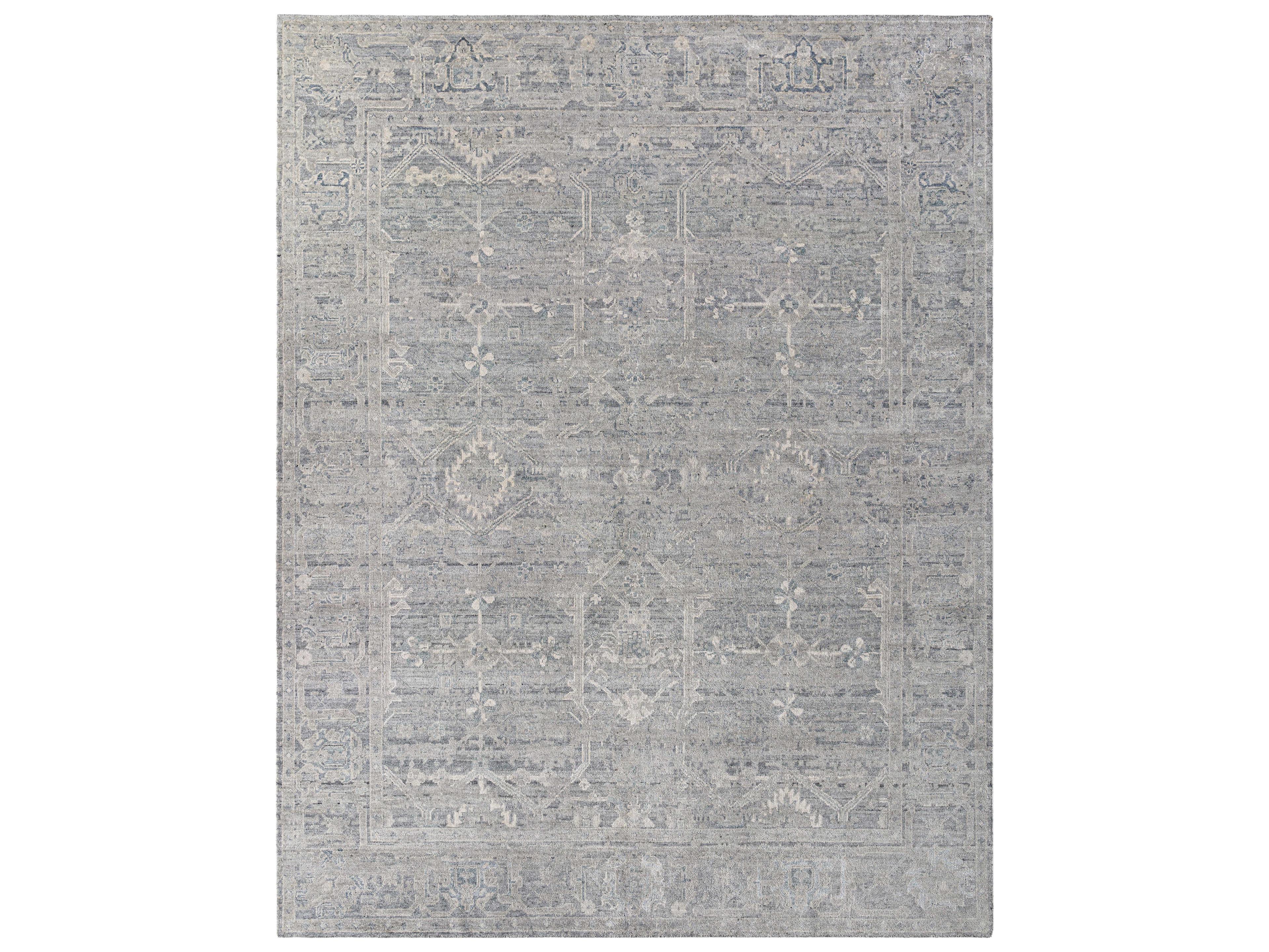 Aleyna Bordered Area Rug