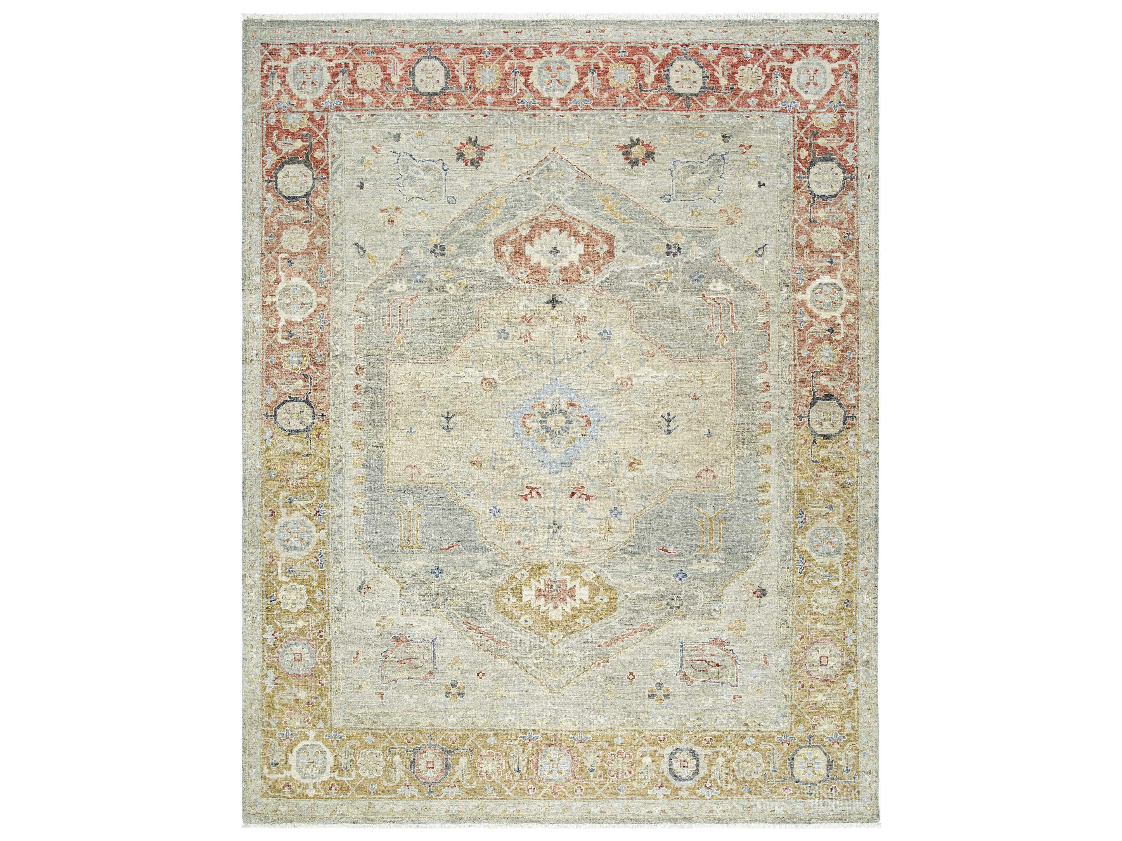 Anatolia Bordered Area Rug