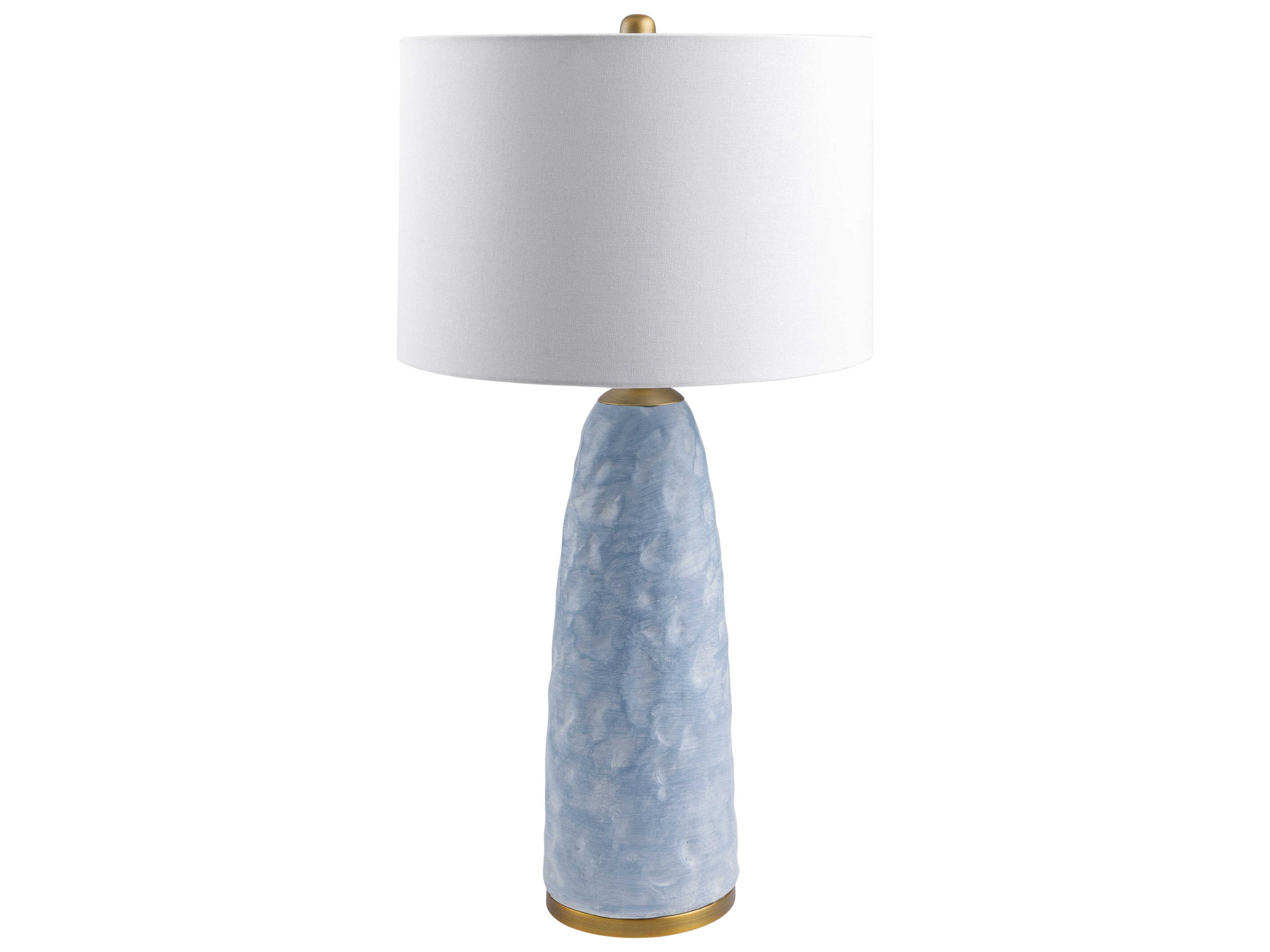 Aqua Bliss Blue Buffet Lamp