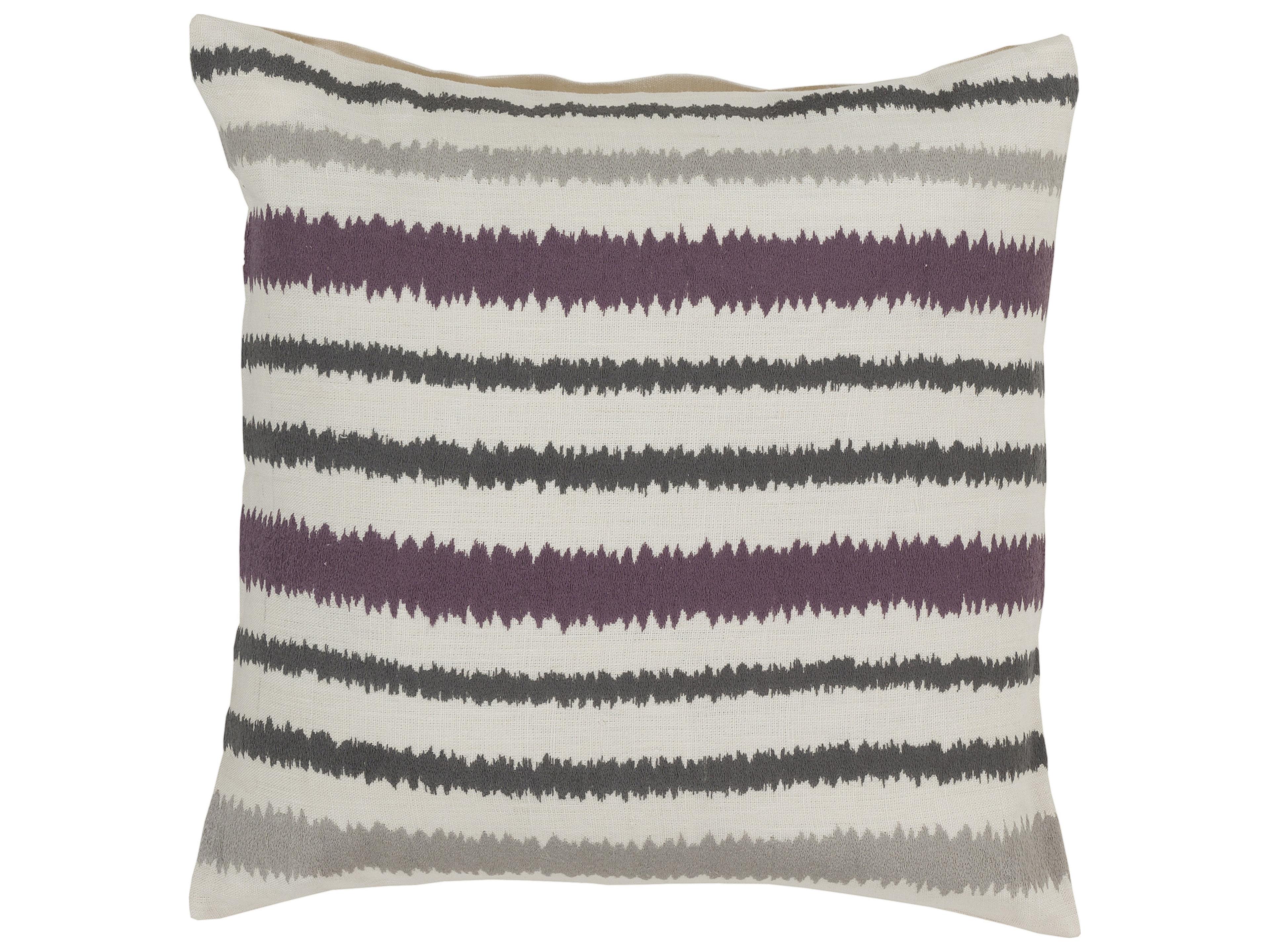 Ikat Charcoal Pillow