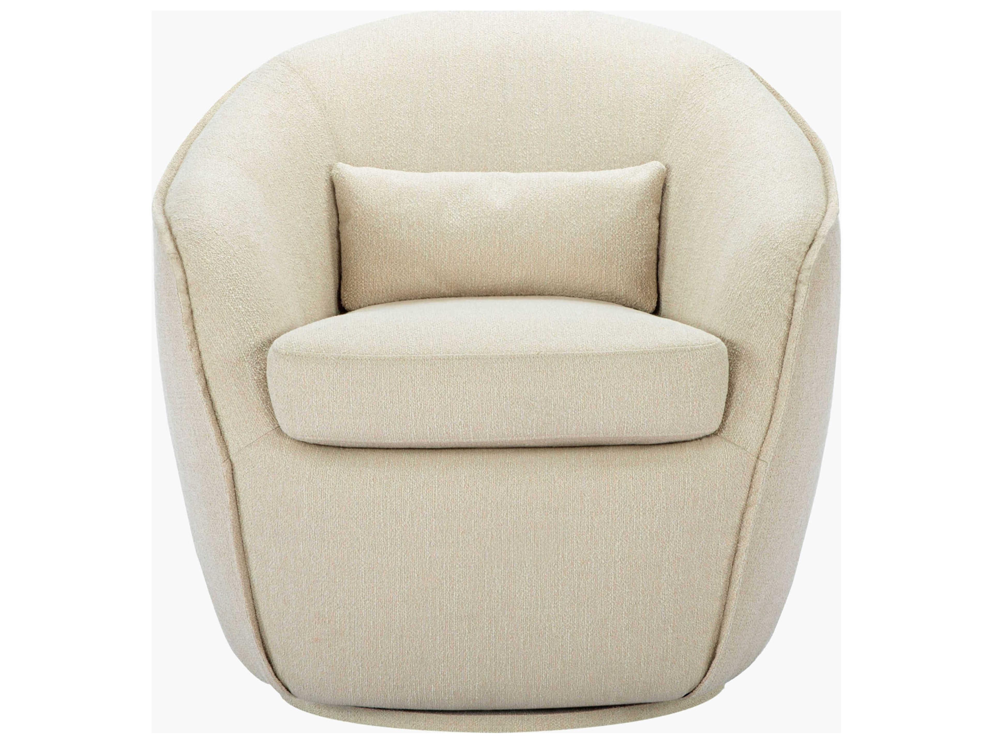 Surya Ariah Beige Accent Chair