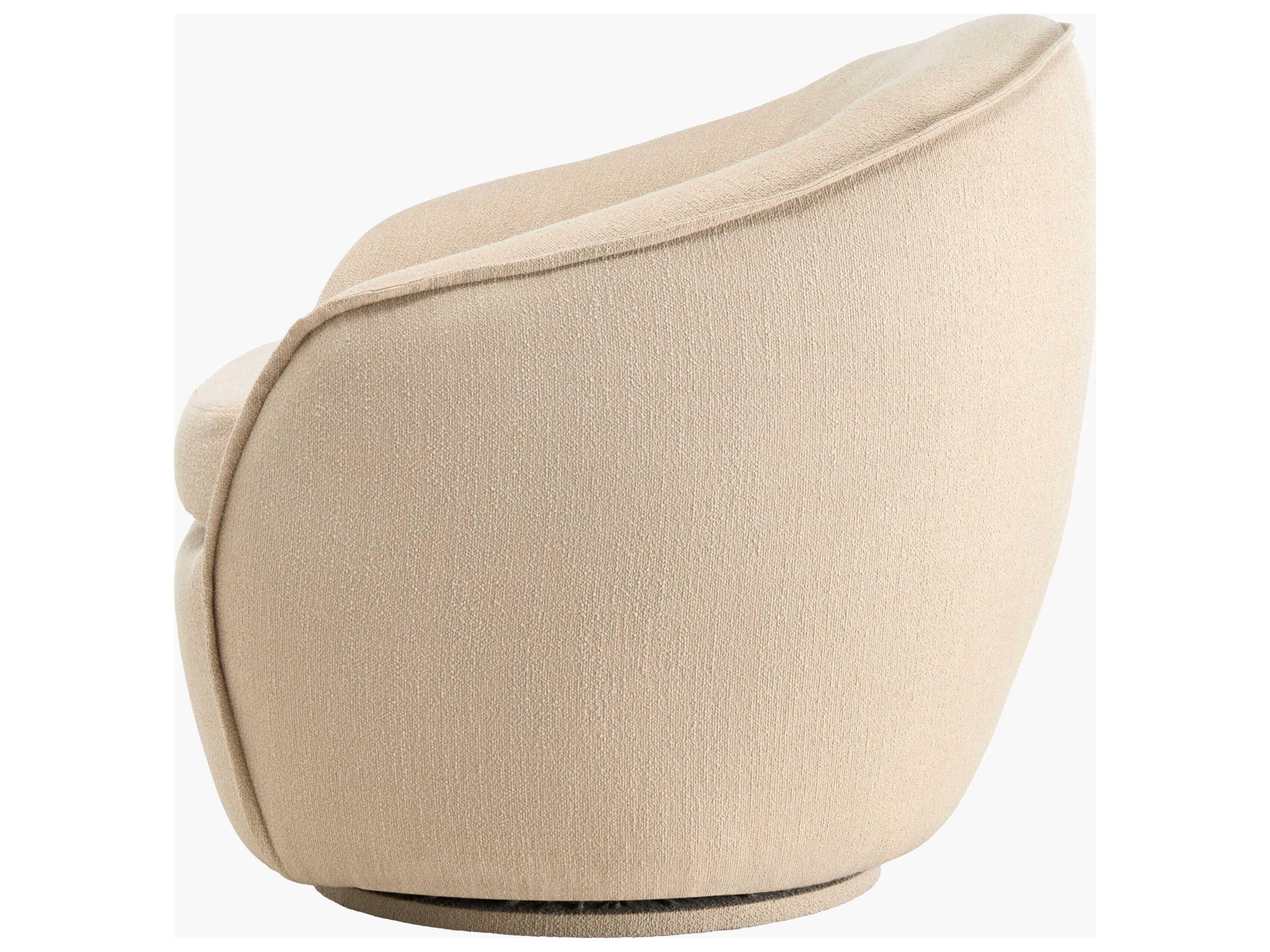 Surya Ariah Beige Accent Chair