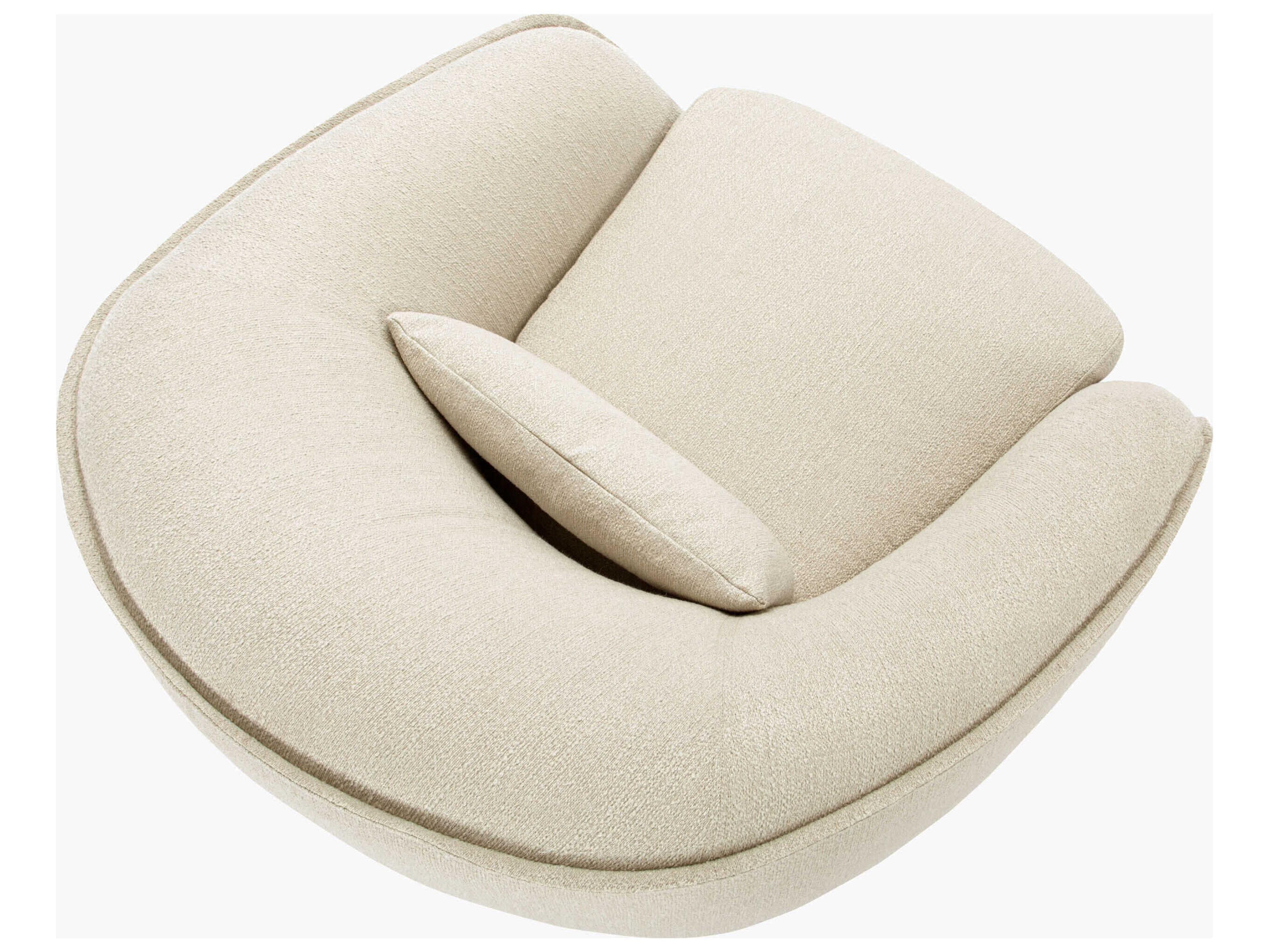 Surya Ariah Beige Accent Chair