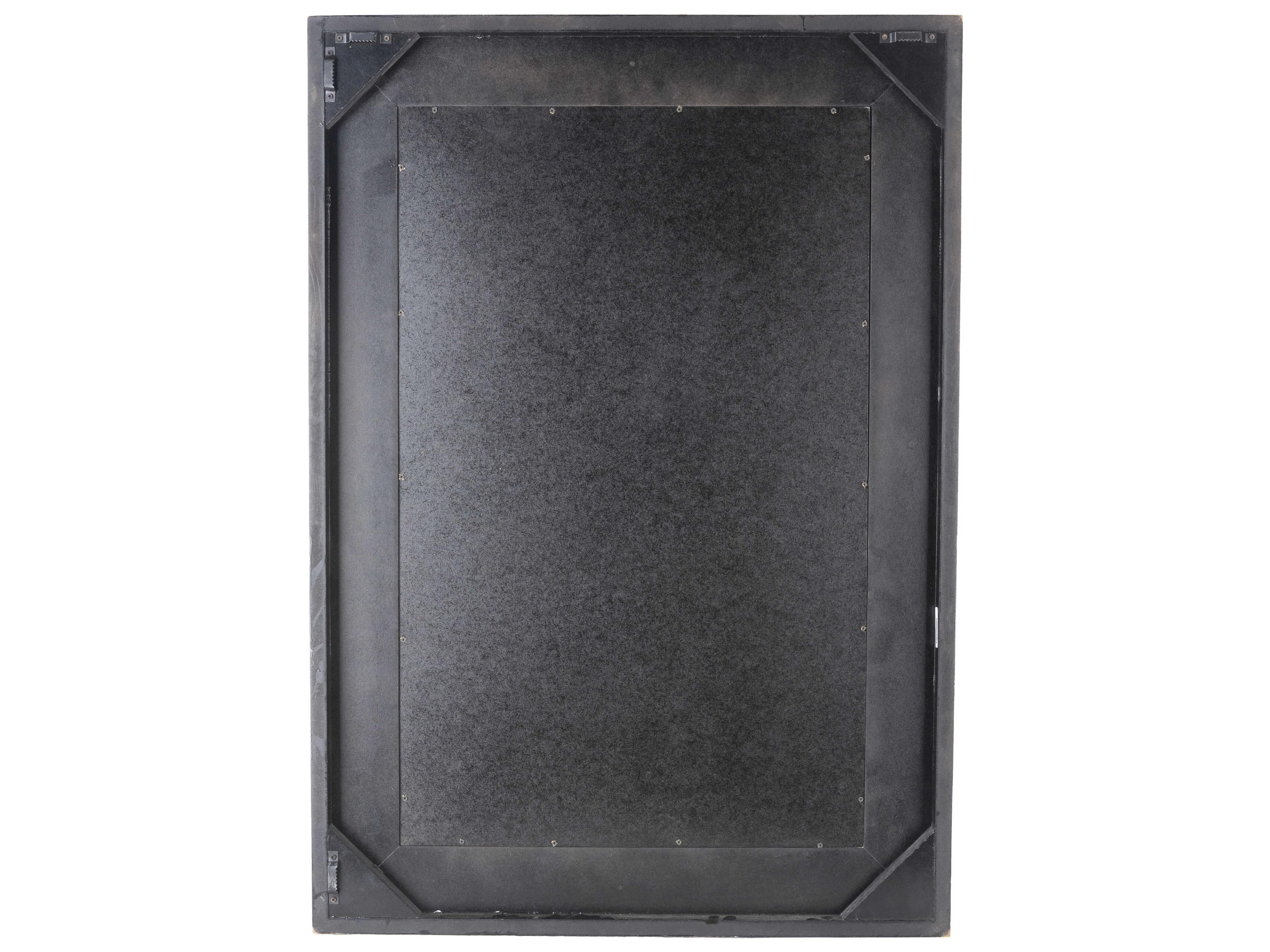 Surya Amrapali Charcoal White Rectangular Wall Mirror