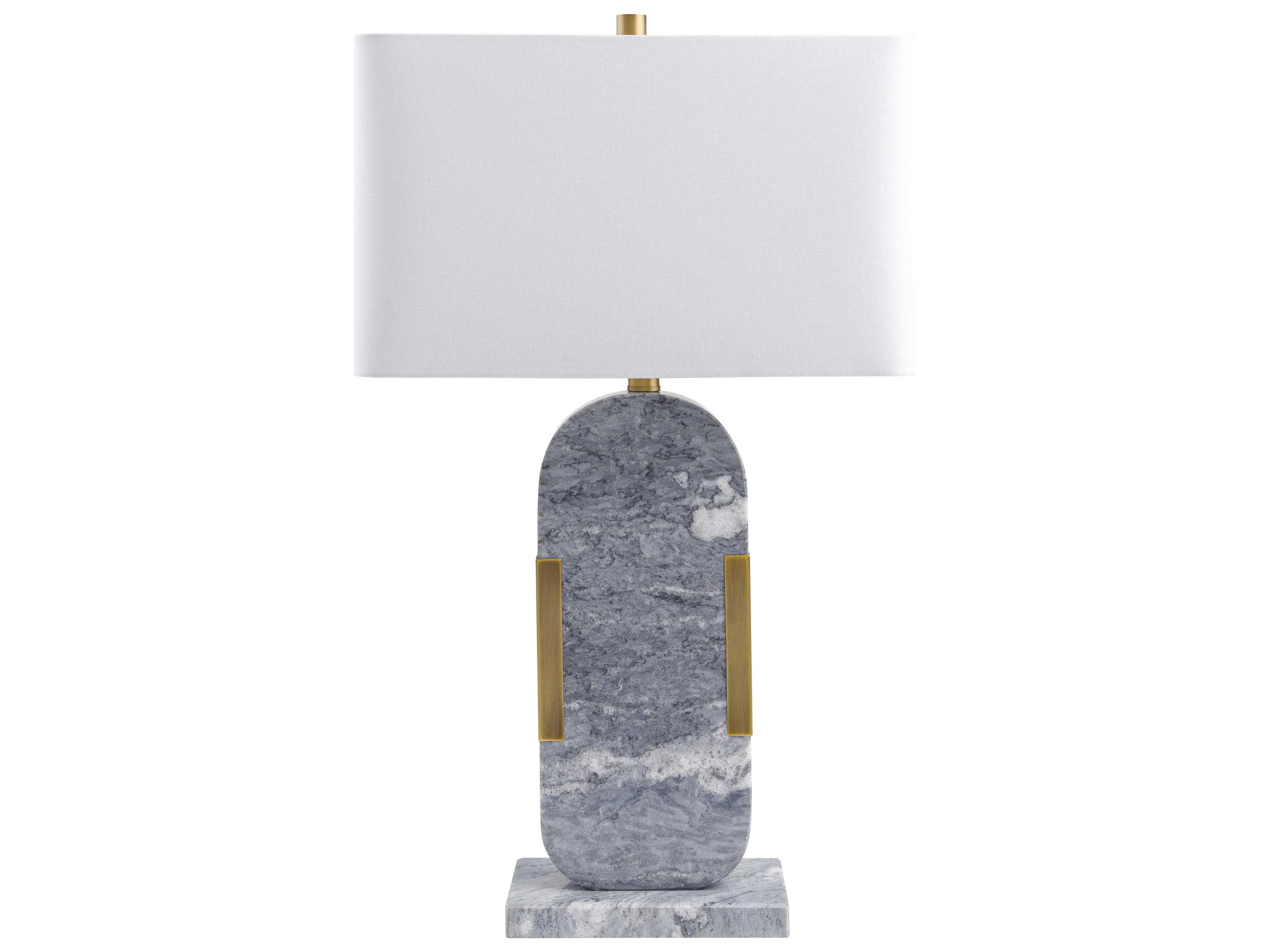 Auroria Gray Buffet Lamp