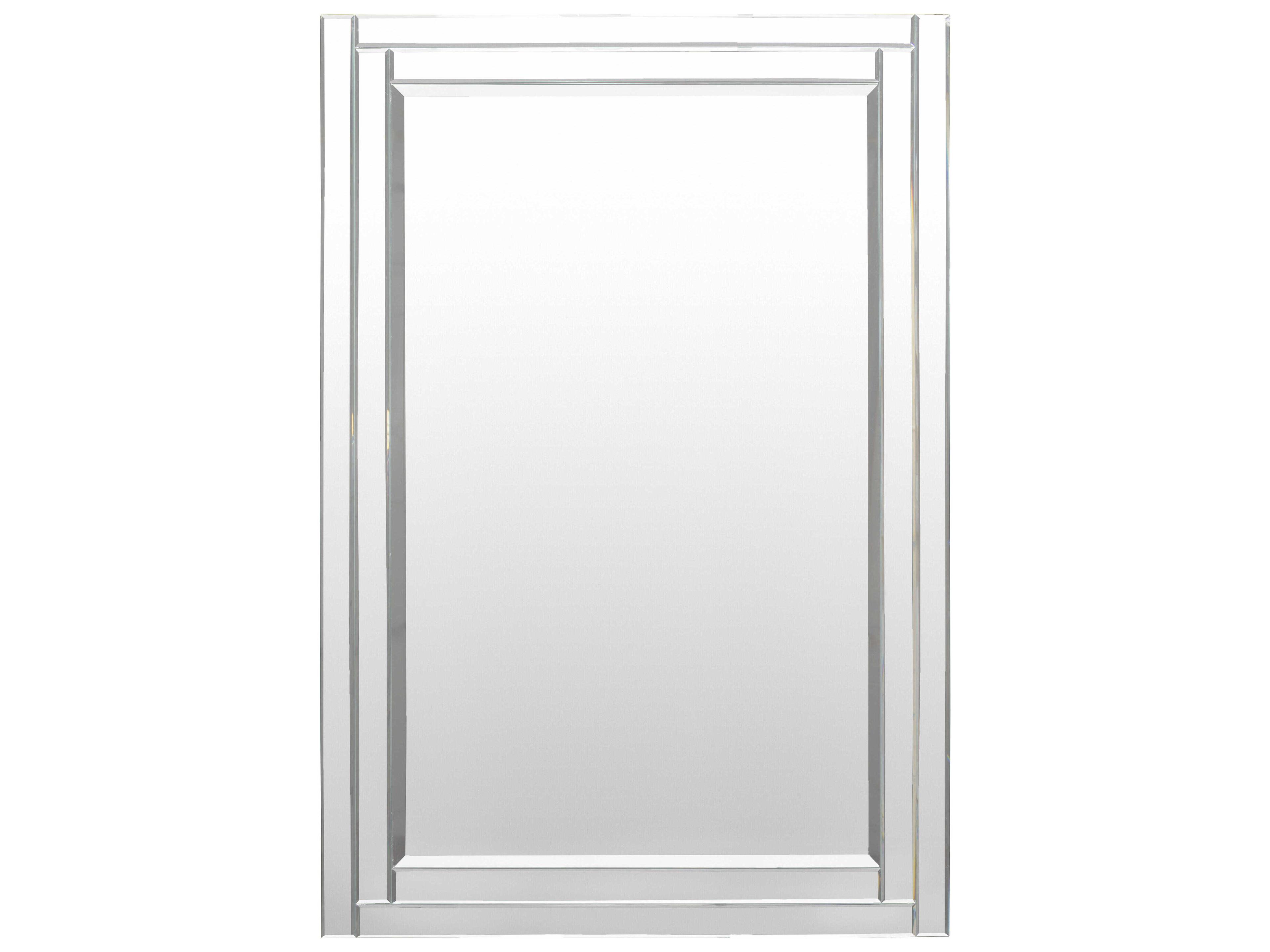 Bancroft Clear Rectangular Wall Mirror