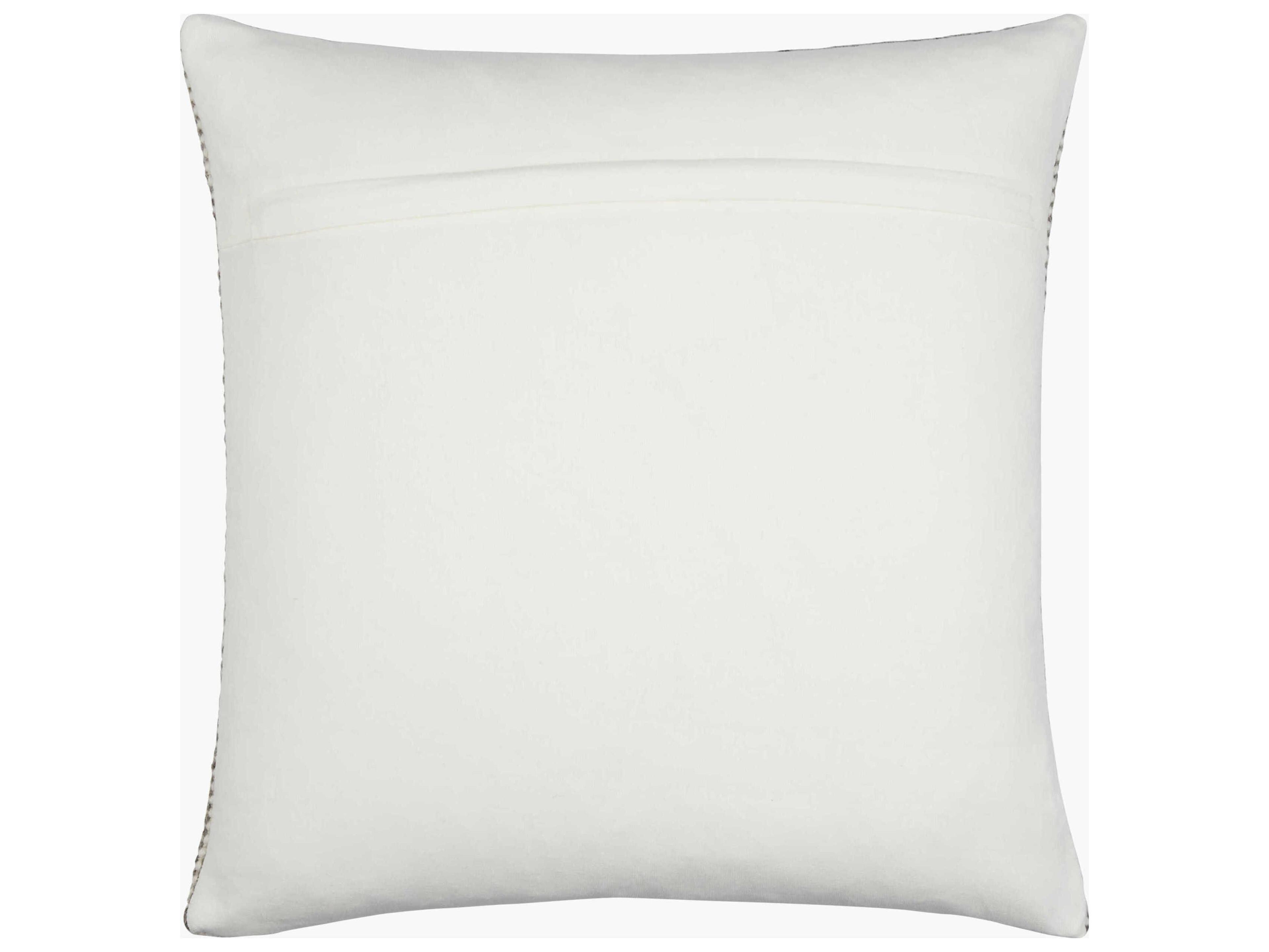 Surya Borderline Taupe Pillow