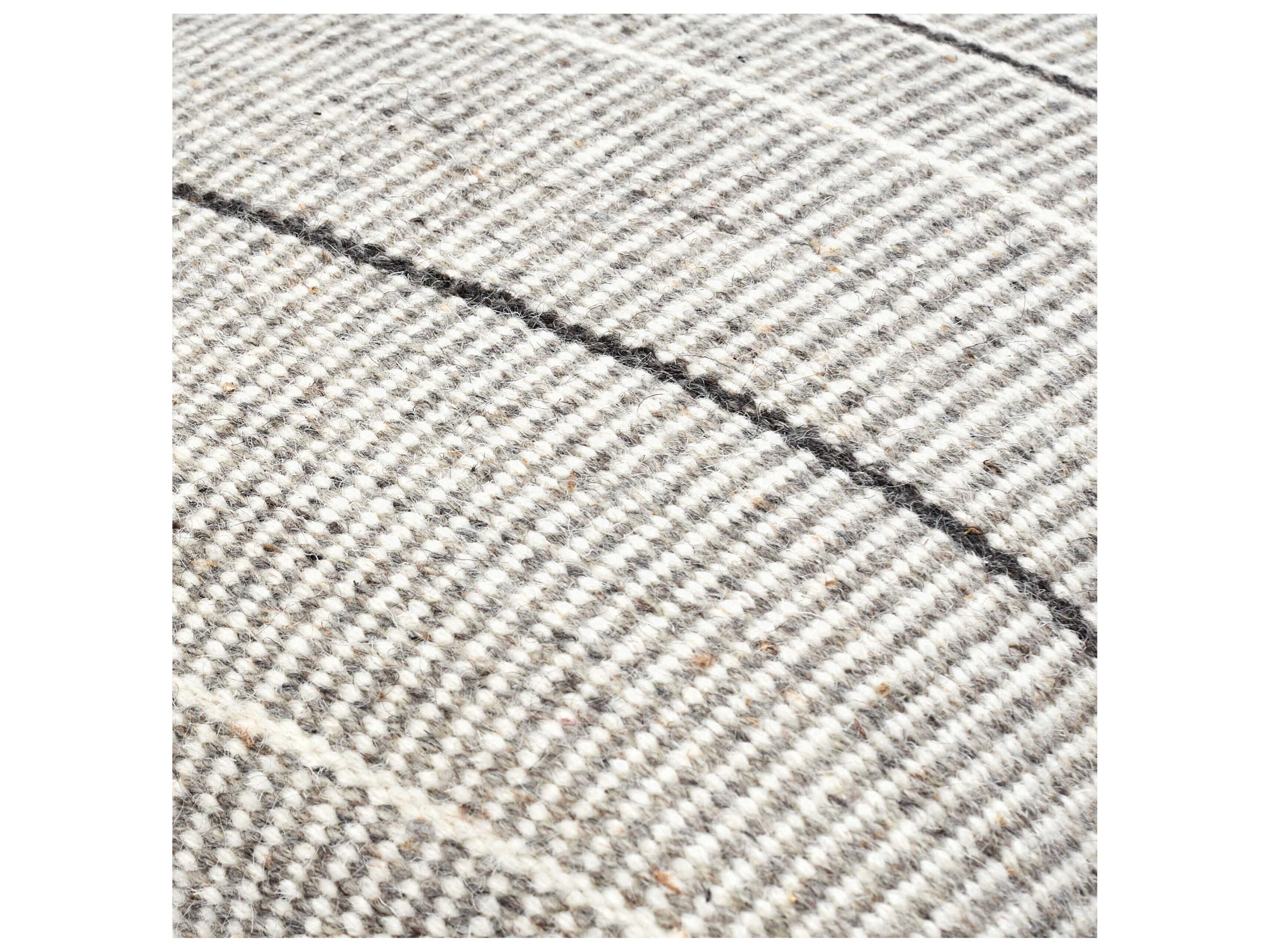 Surya Borderline Taupe Pillow