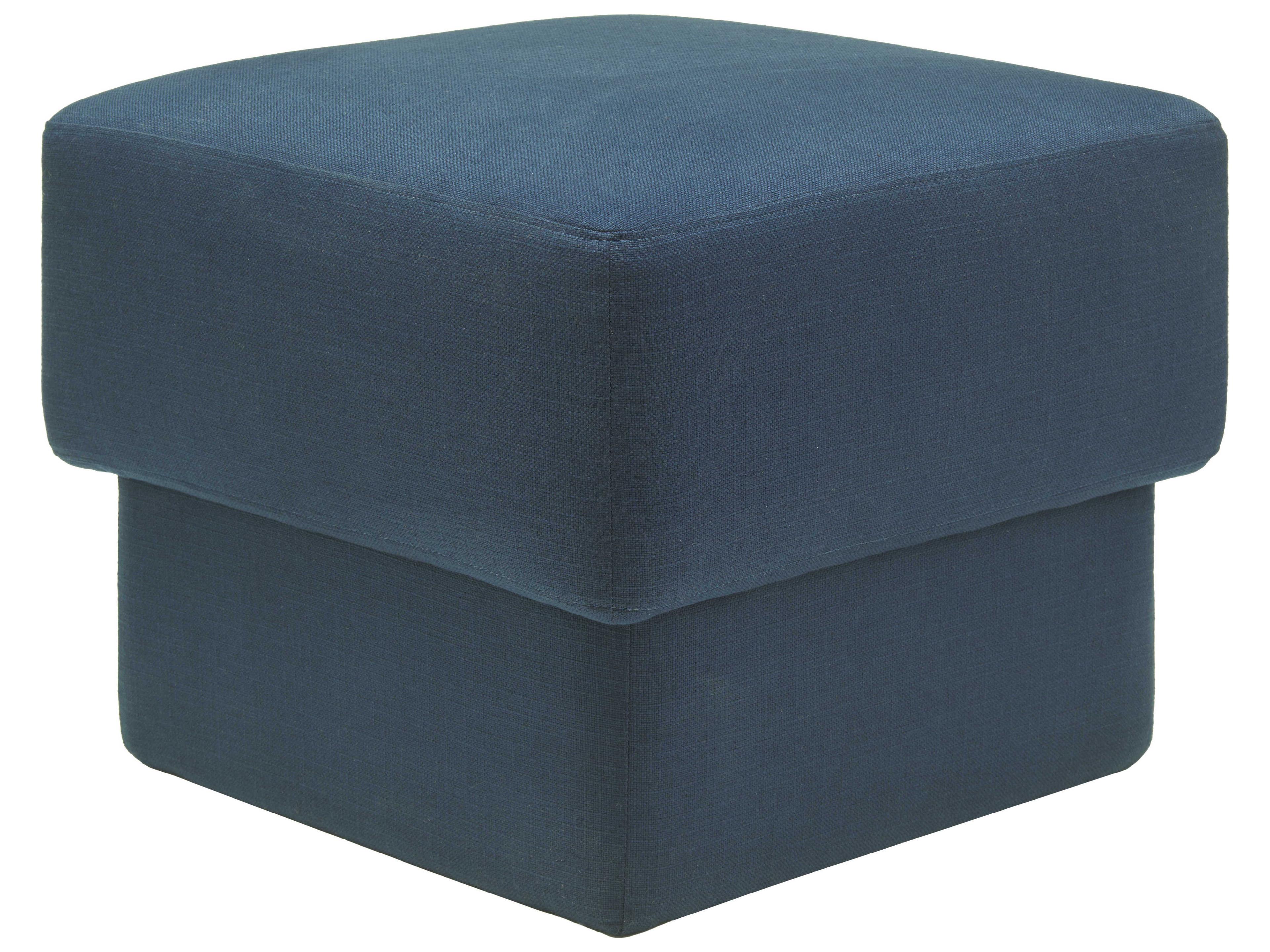 Beldon Blue Upholstered Ottoman