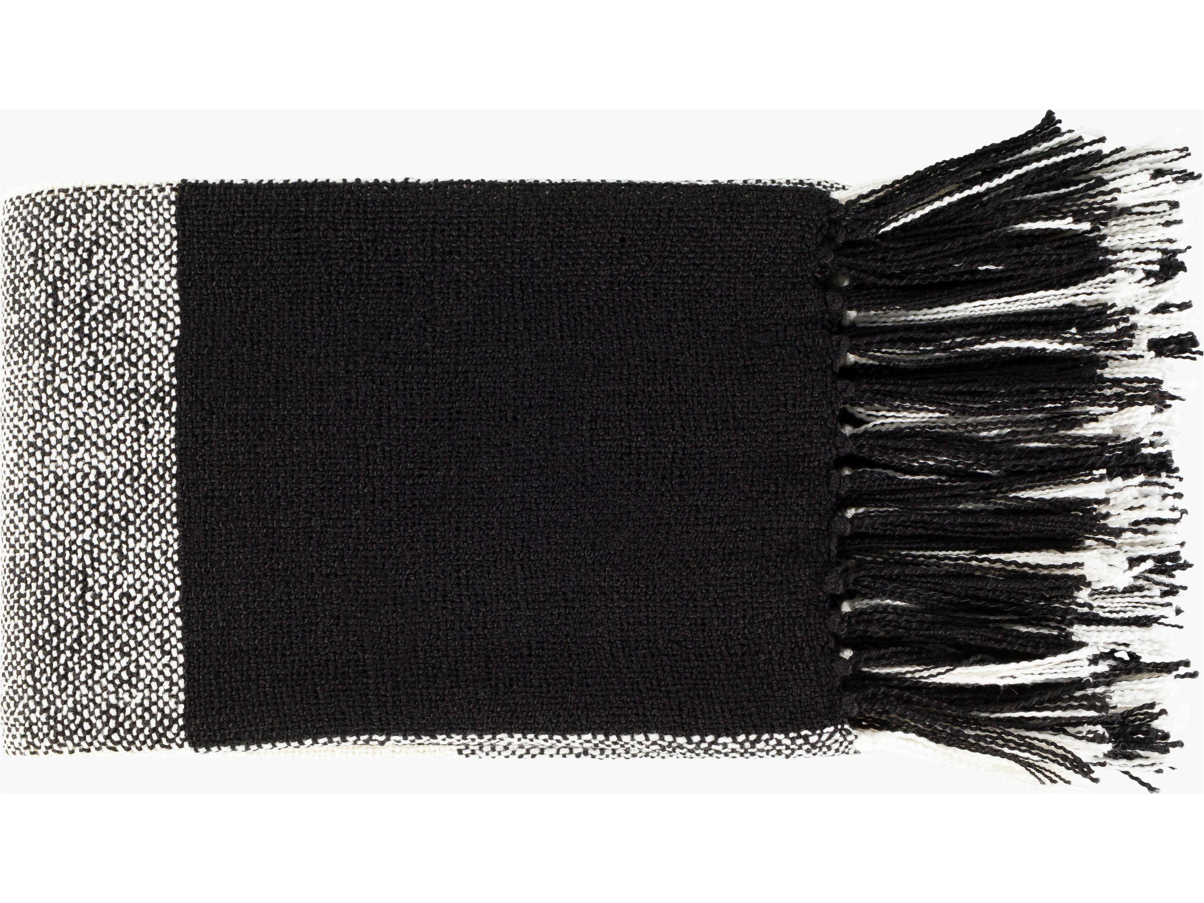 Bufflonne Cream / Black Throw