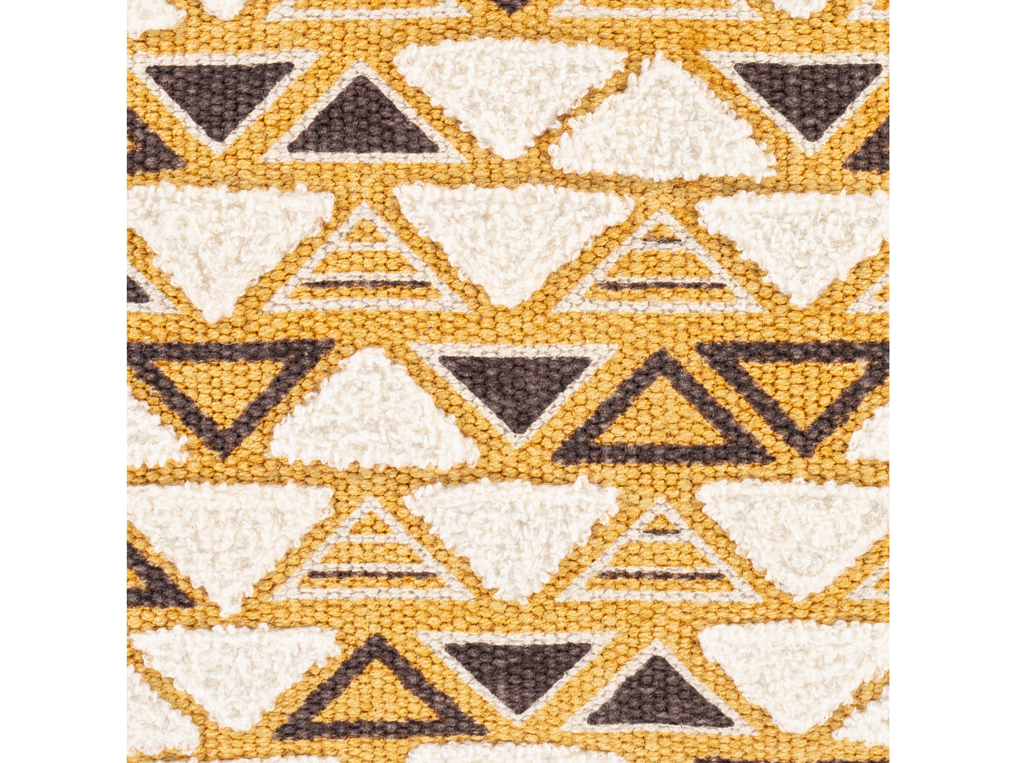 Surya Binga Mustard Pillow