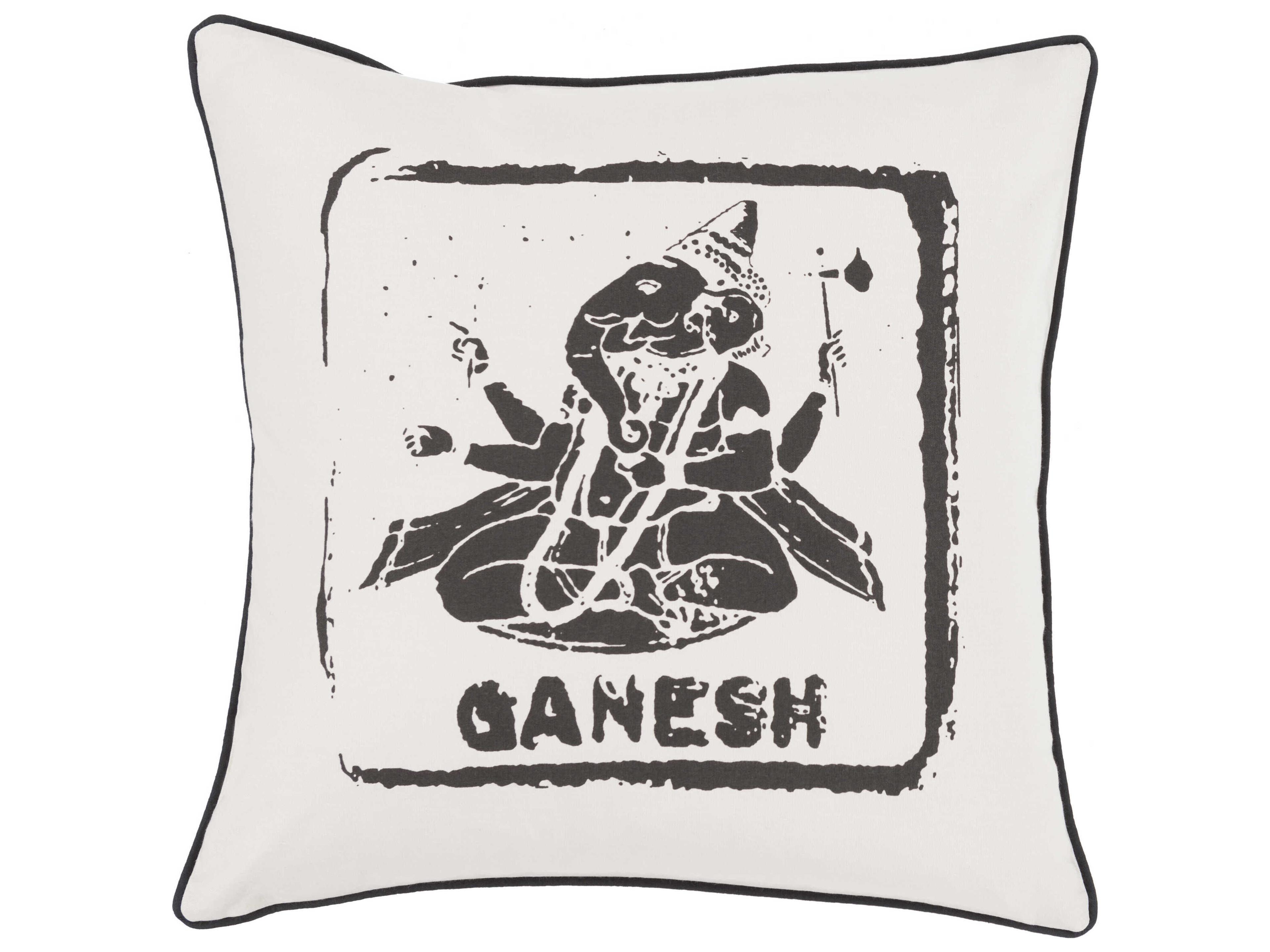 Big Kid Blocks Light Gray Pillow