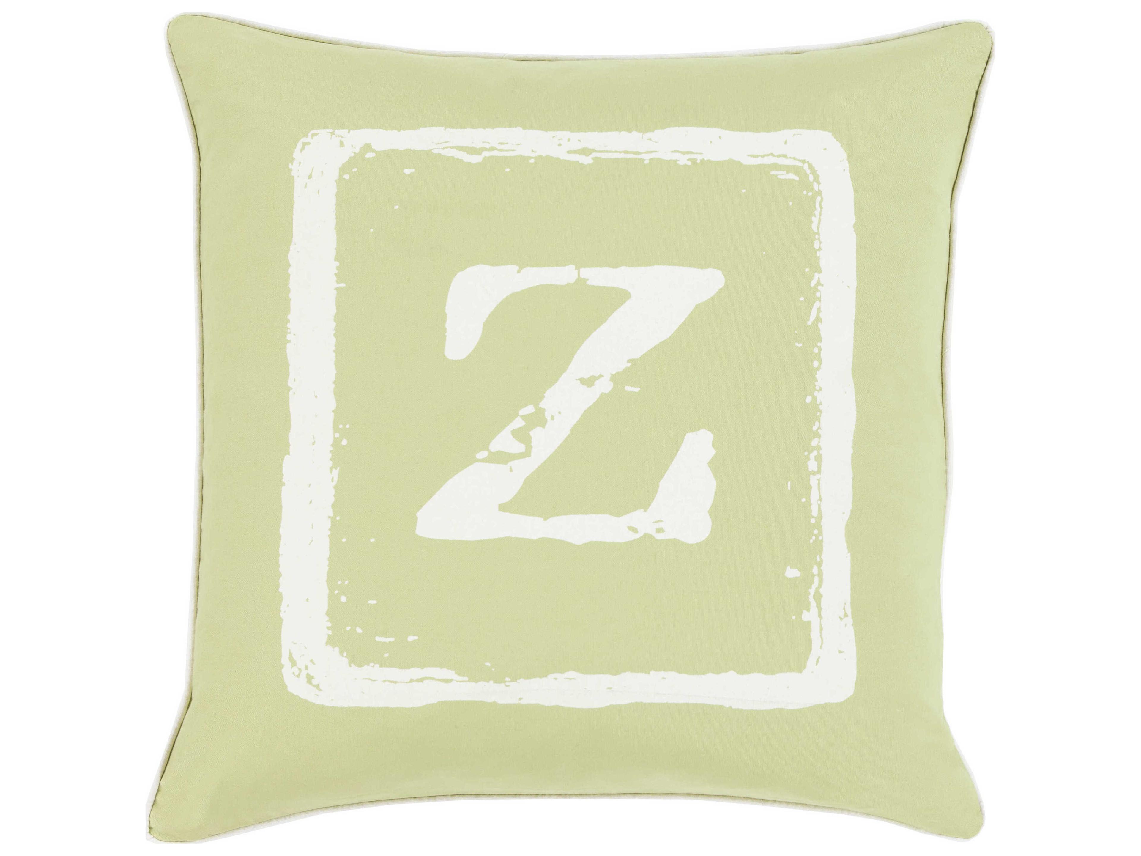 Big Kid Blocks Cream Pillow