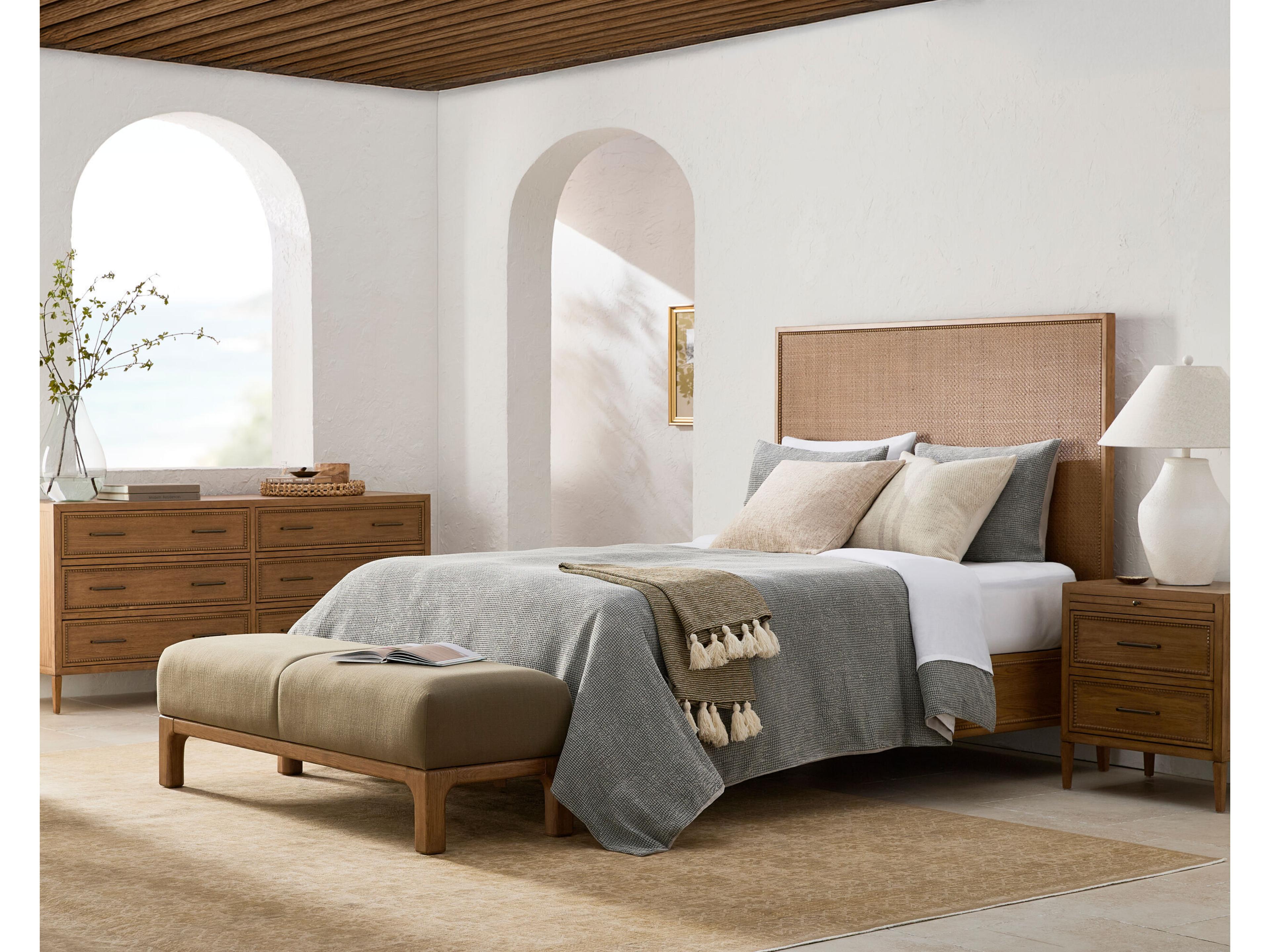 Surya Becki Owens Bradly Olive Green Upholstered Accent Bench