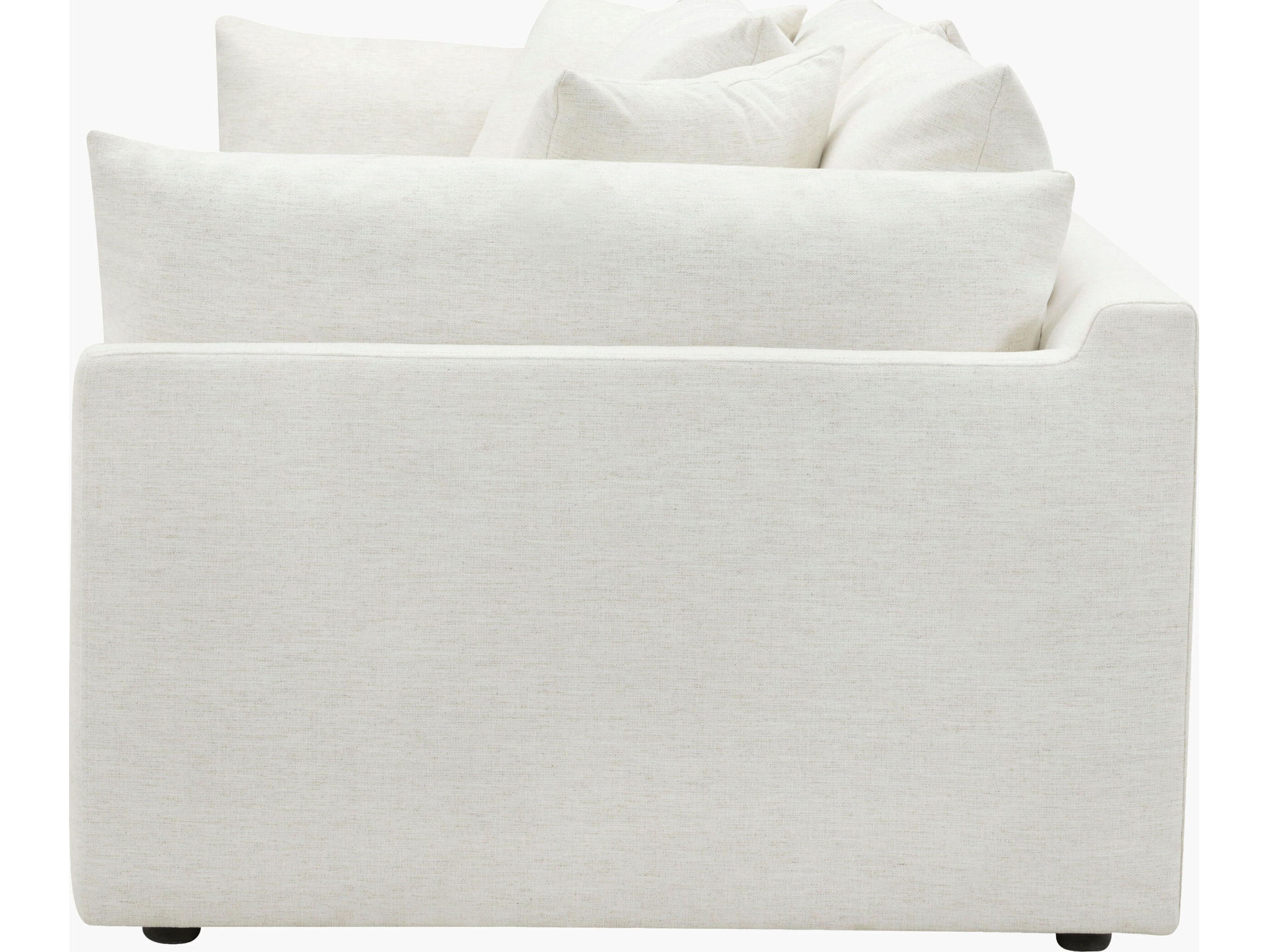 Surya Becki Owens Capitola White Accent Chair