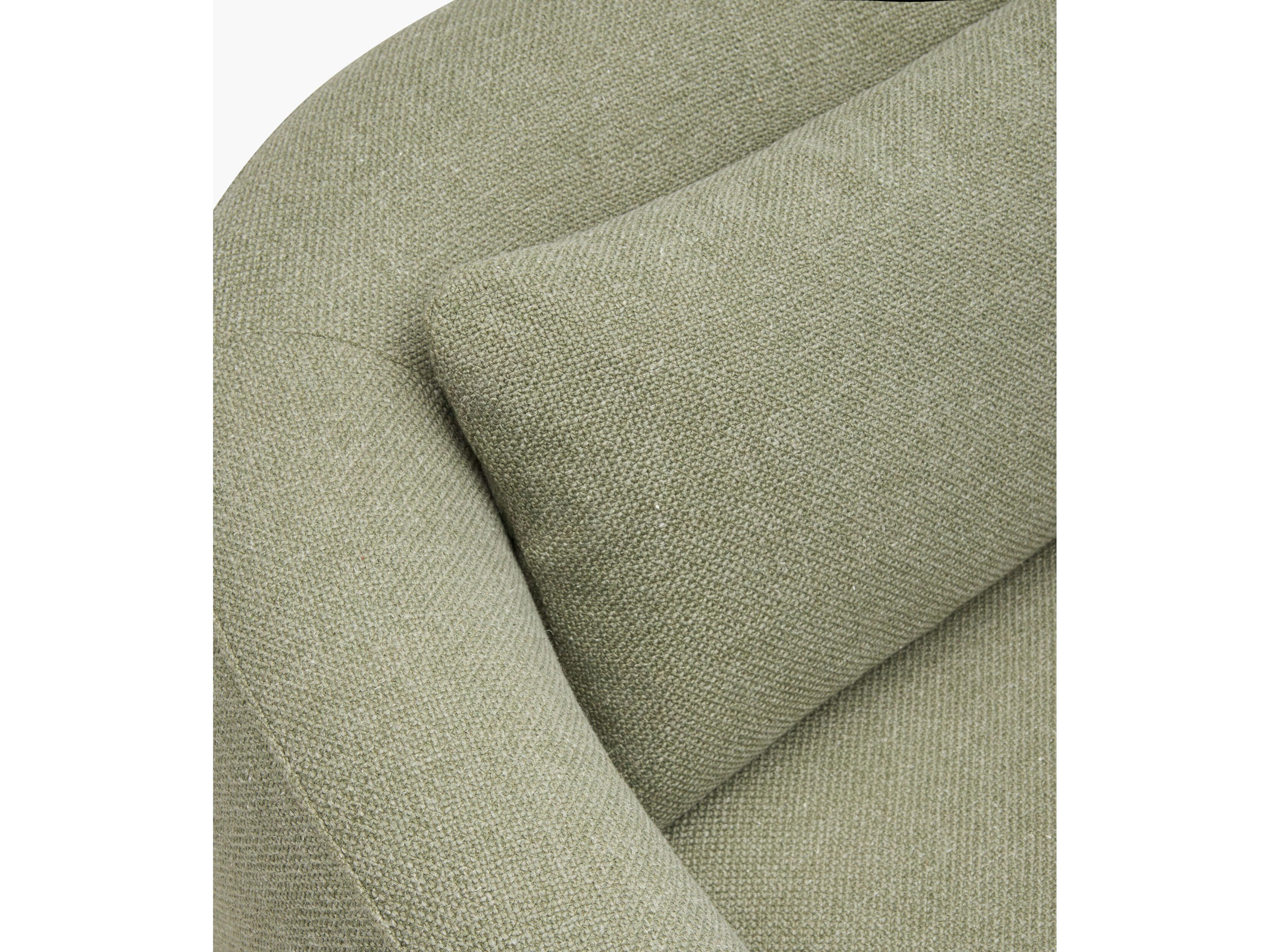 Surya Becki Owens Loma Swivel Green Accent Chair