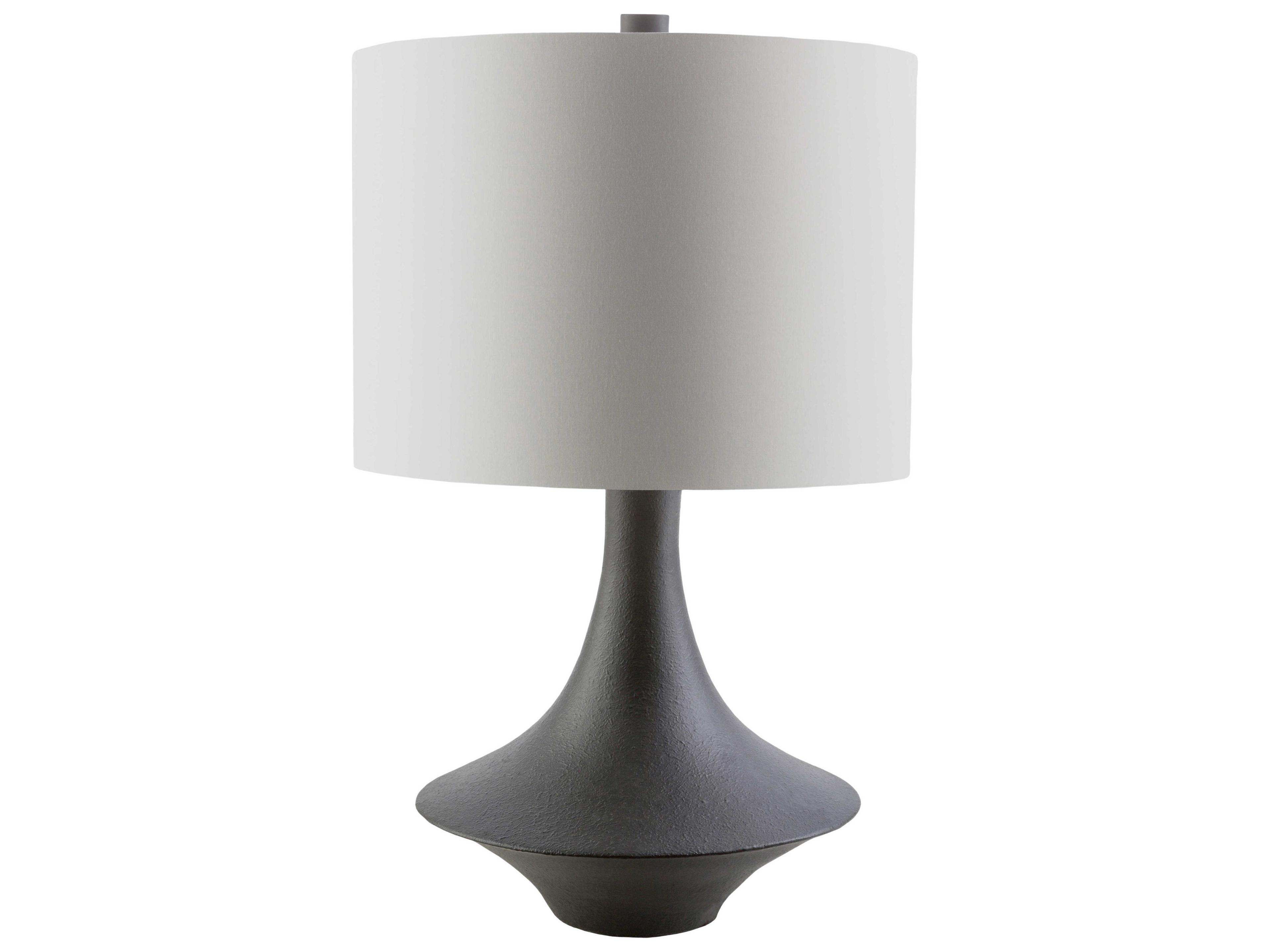 Bryant Black White Cotton Table Lamp