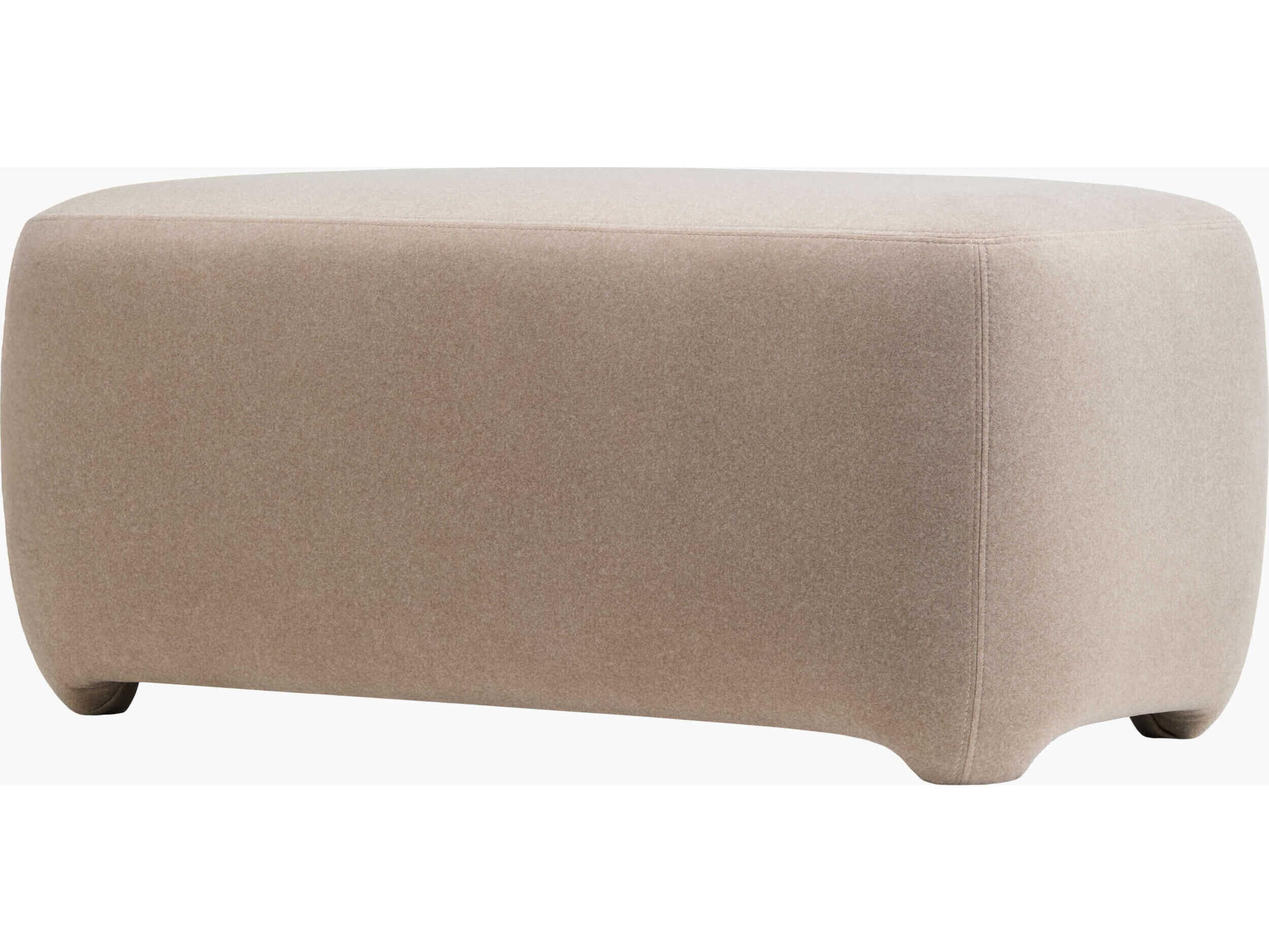 Brynn Beige Upholstered Accent Bench