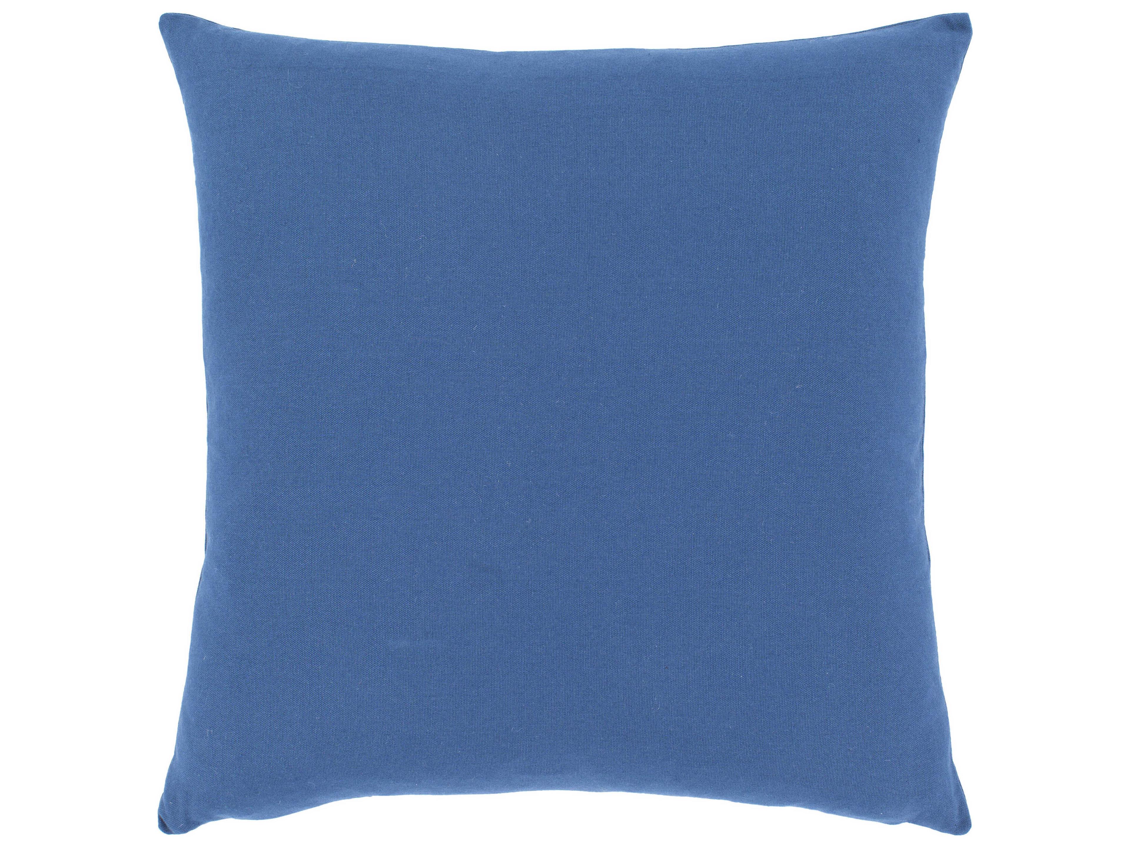 Surya Bundle Up Bear Dark Blue Pillow