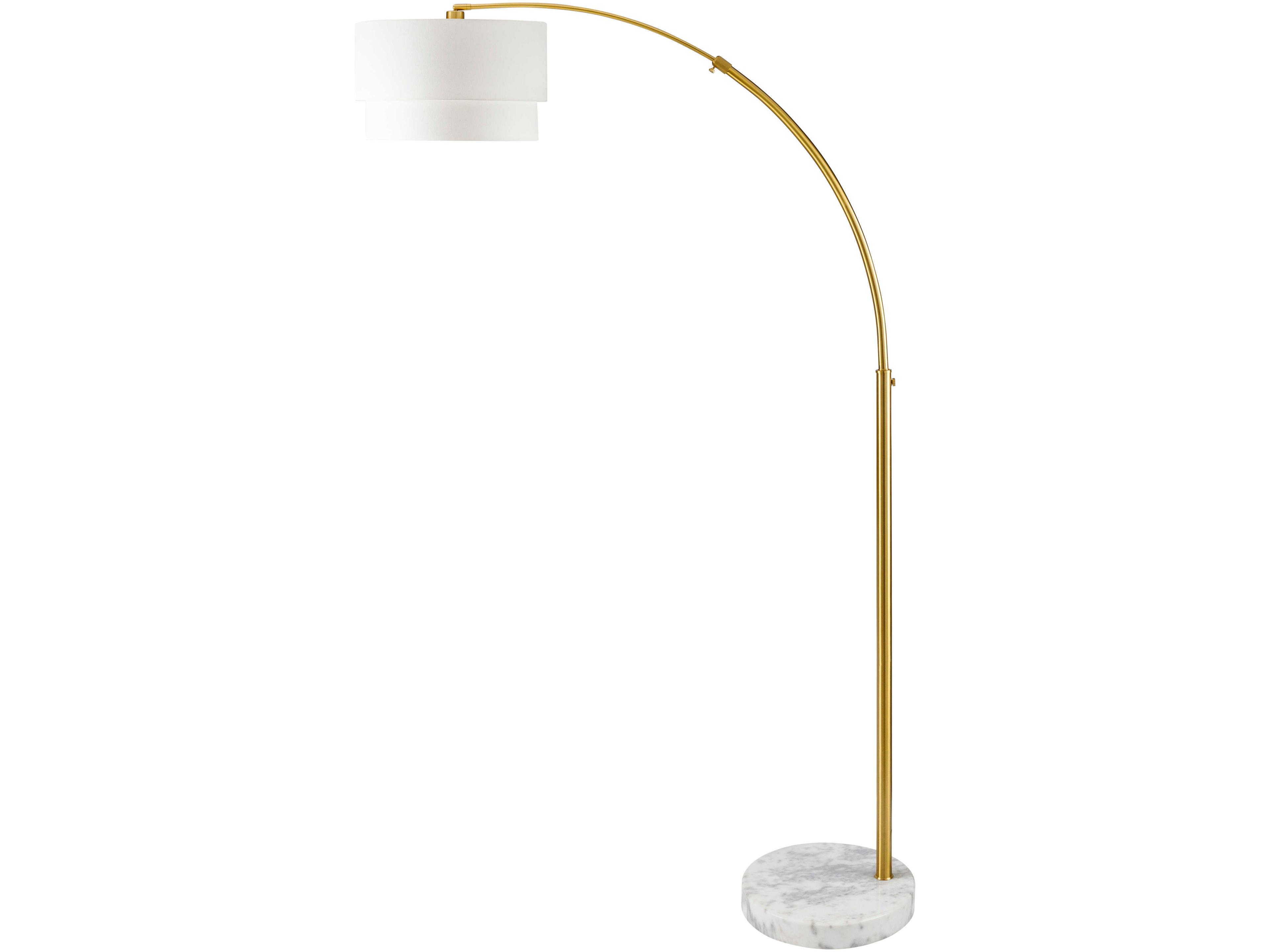 Caldas Gold Floor Lamp