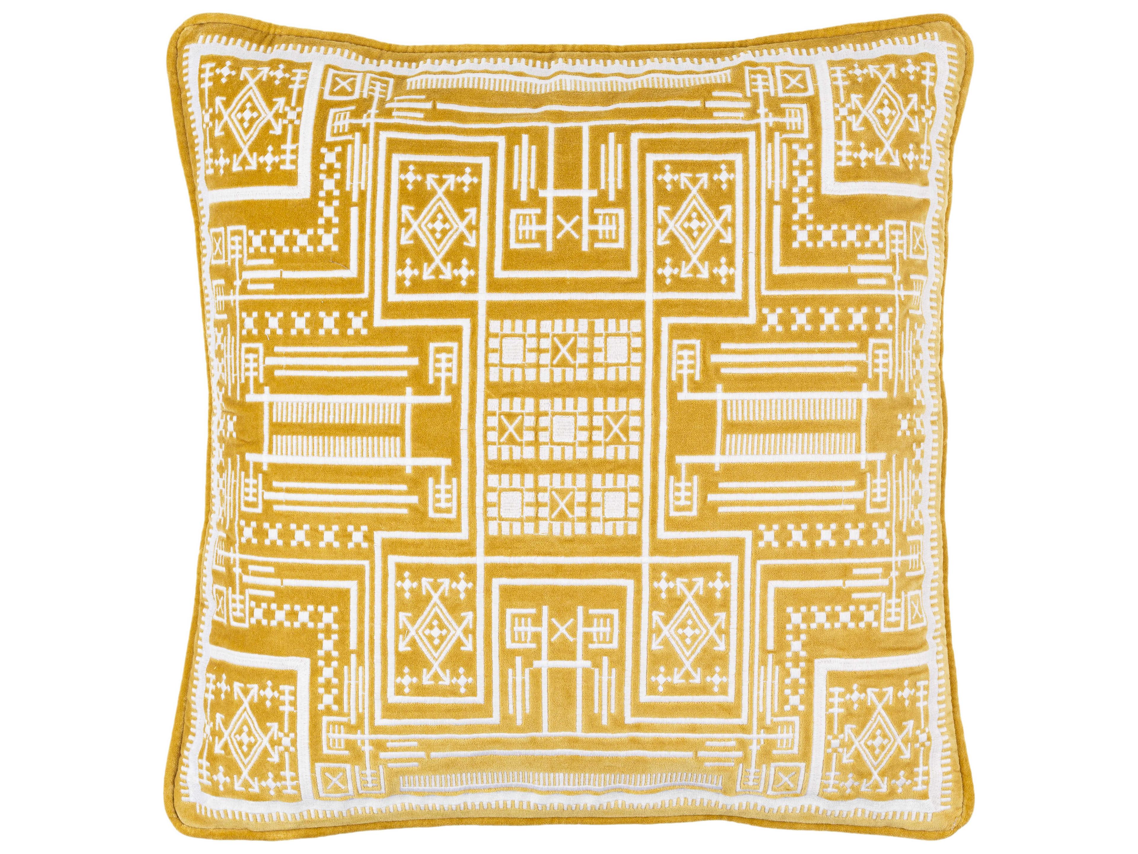 Camaxtli Mustard Pillow