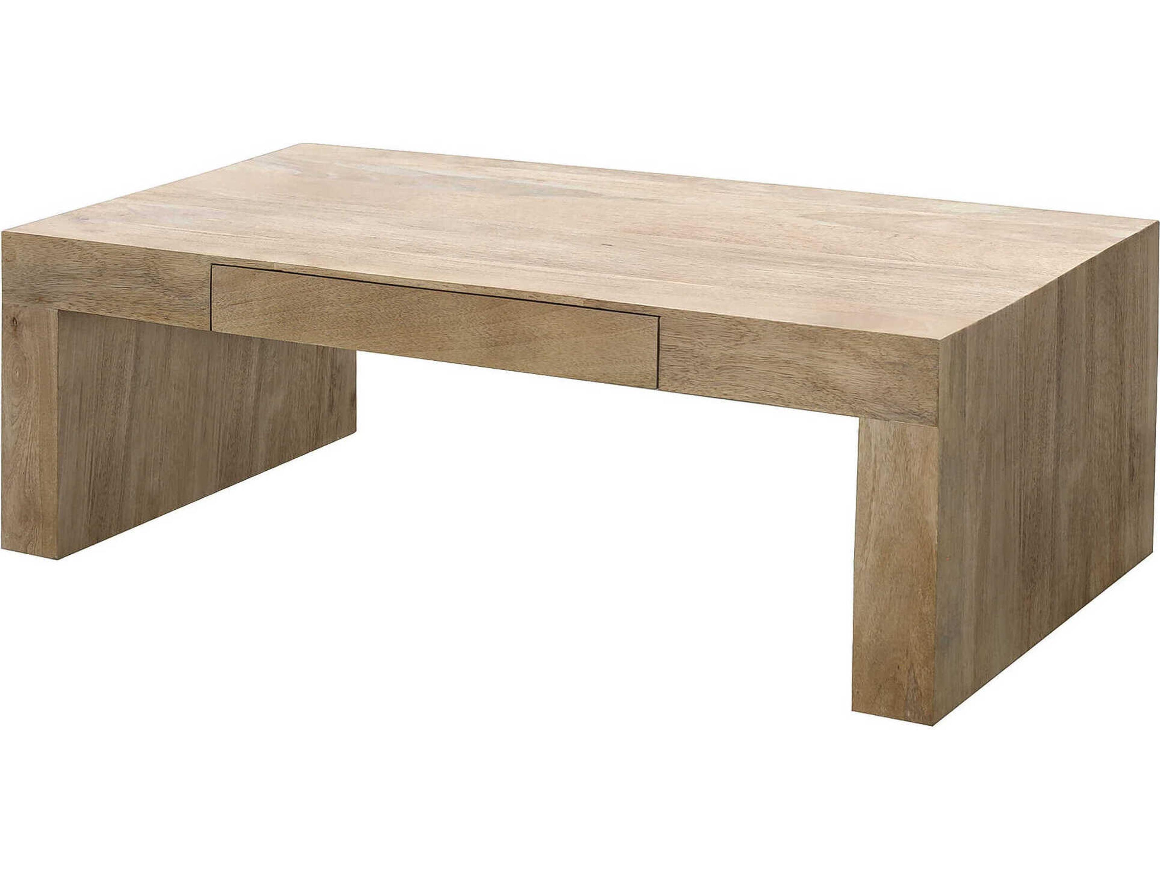 Coburn Rectangular Wood Brown Coffee Table
