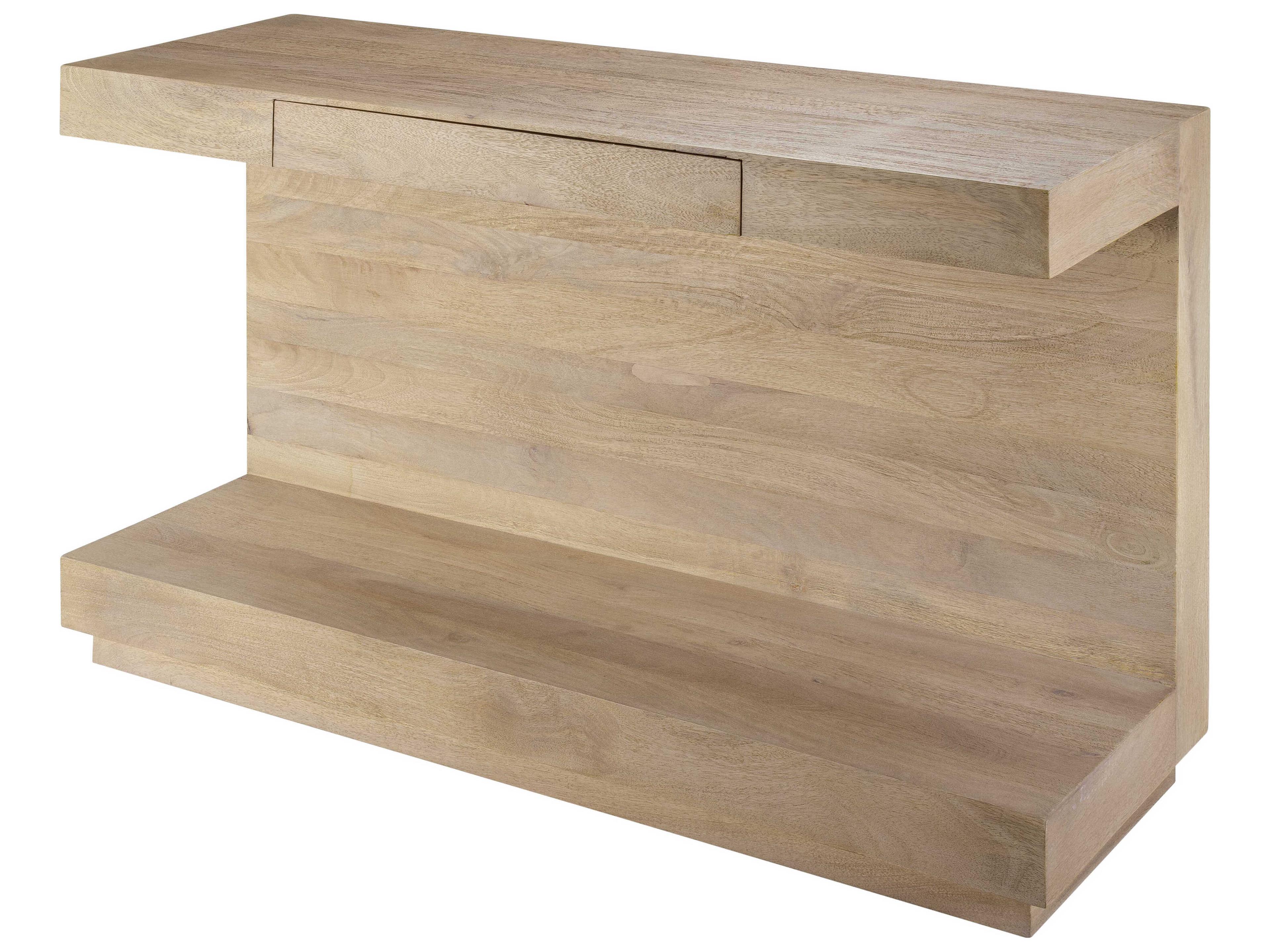 Coburn Rectangular Wood Brown Console Table