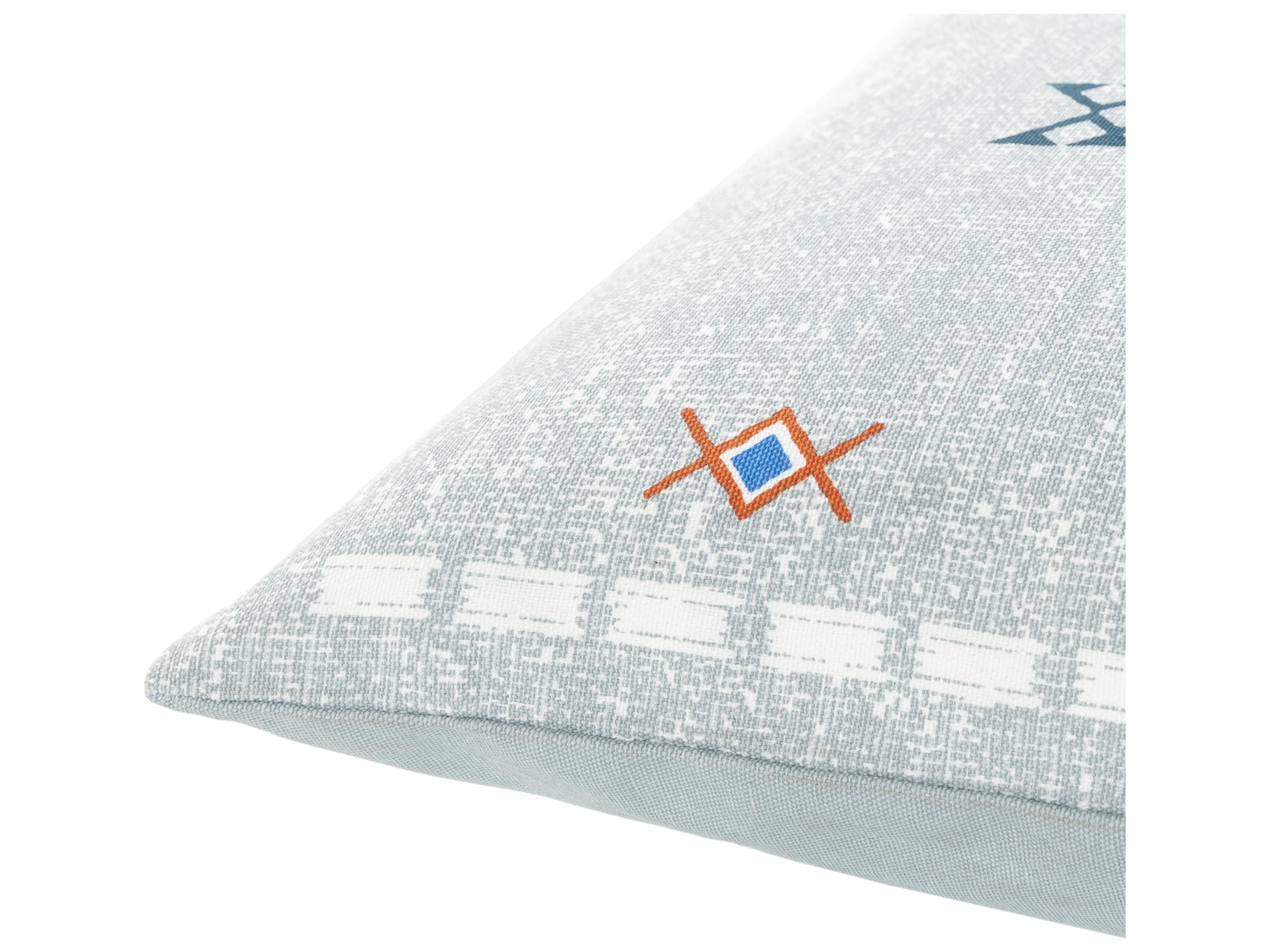 Surya Cactus Silk Slate Pillow