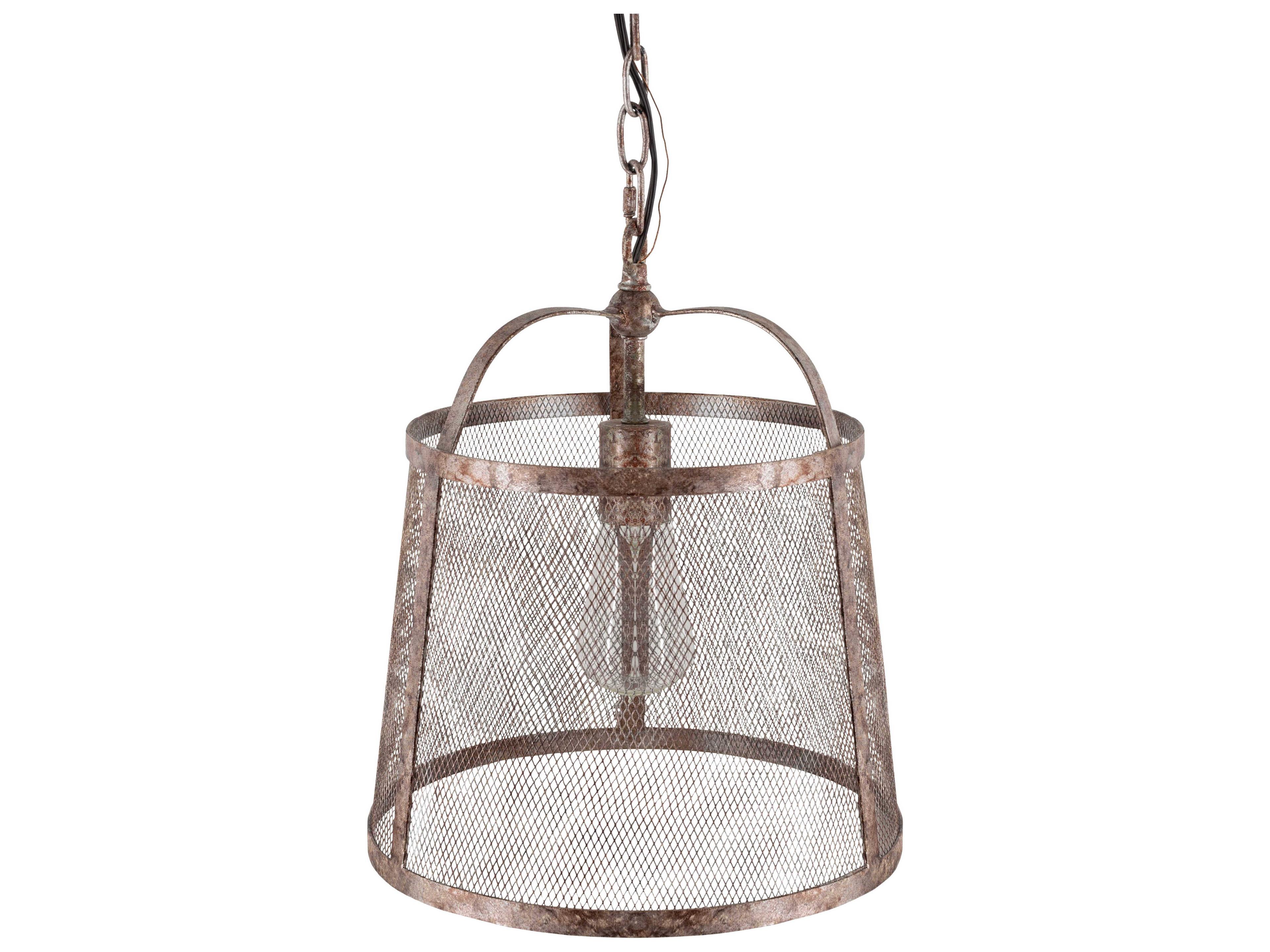 Coleherne 1-Light Rust Brown Pendant