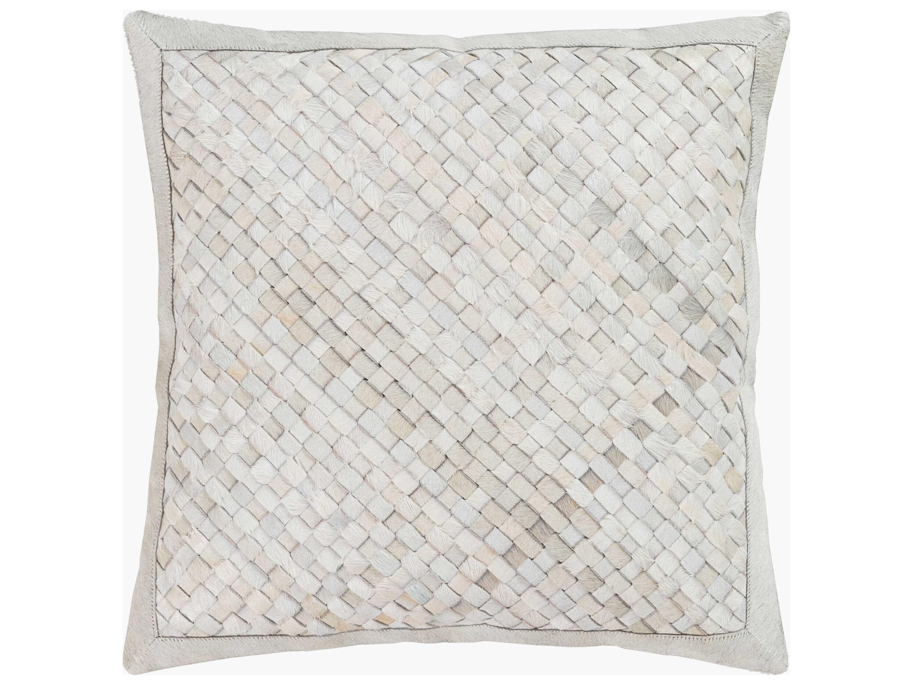 Cesta Dark Brown / White / Light Beige Pillow