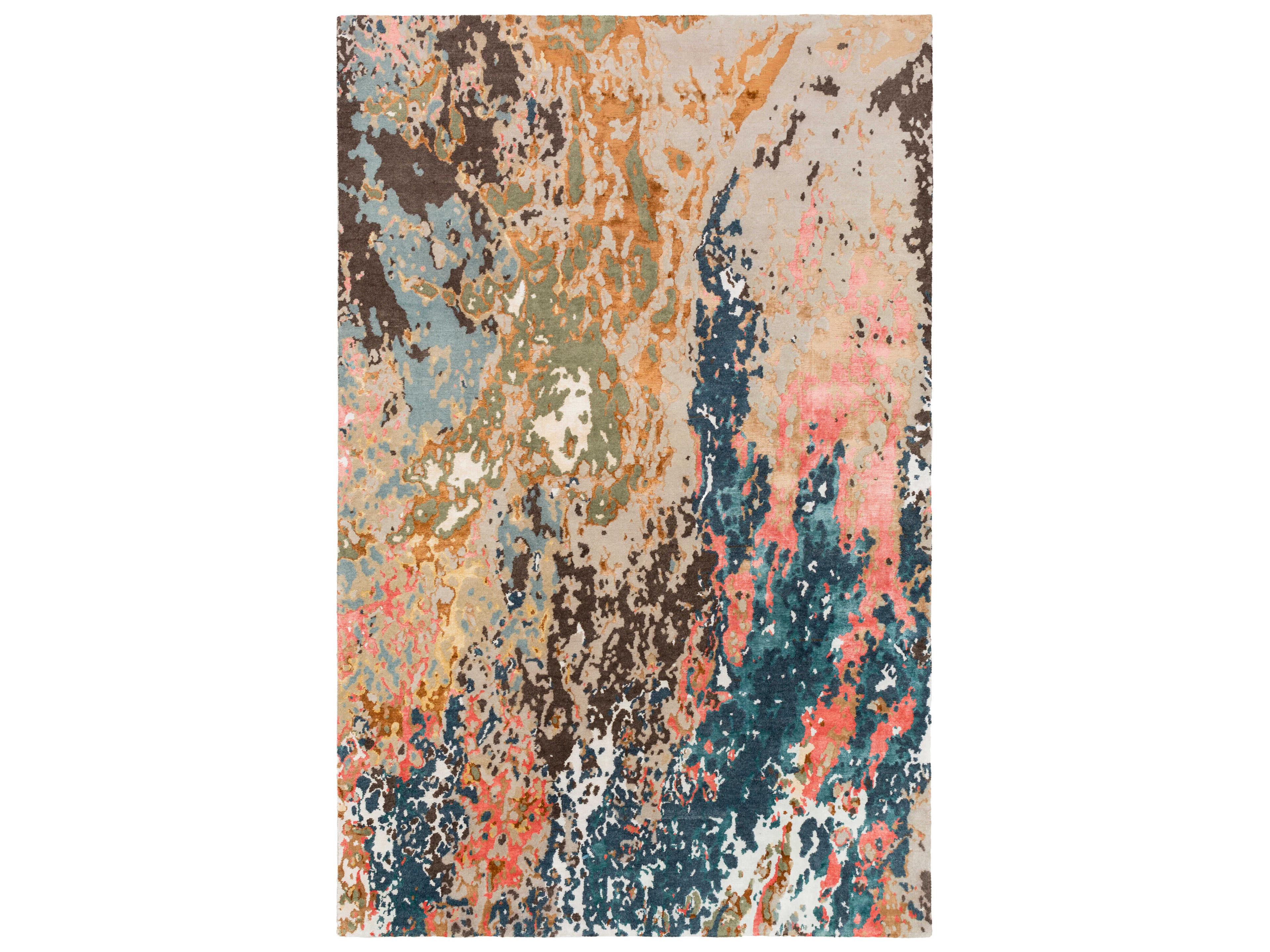 Chemistry Abstract Area Rug