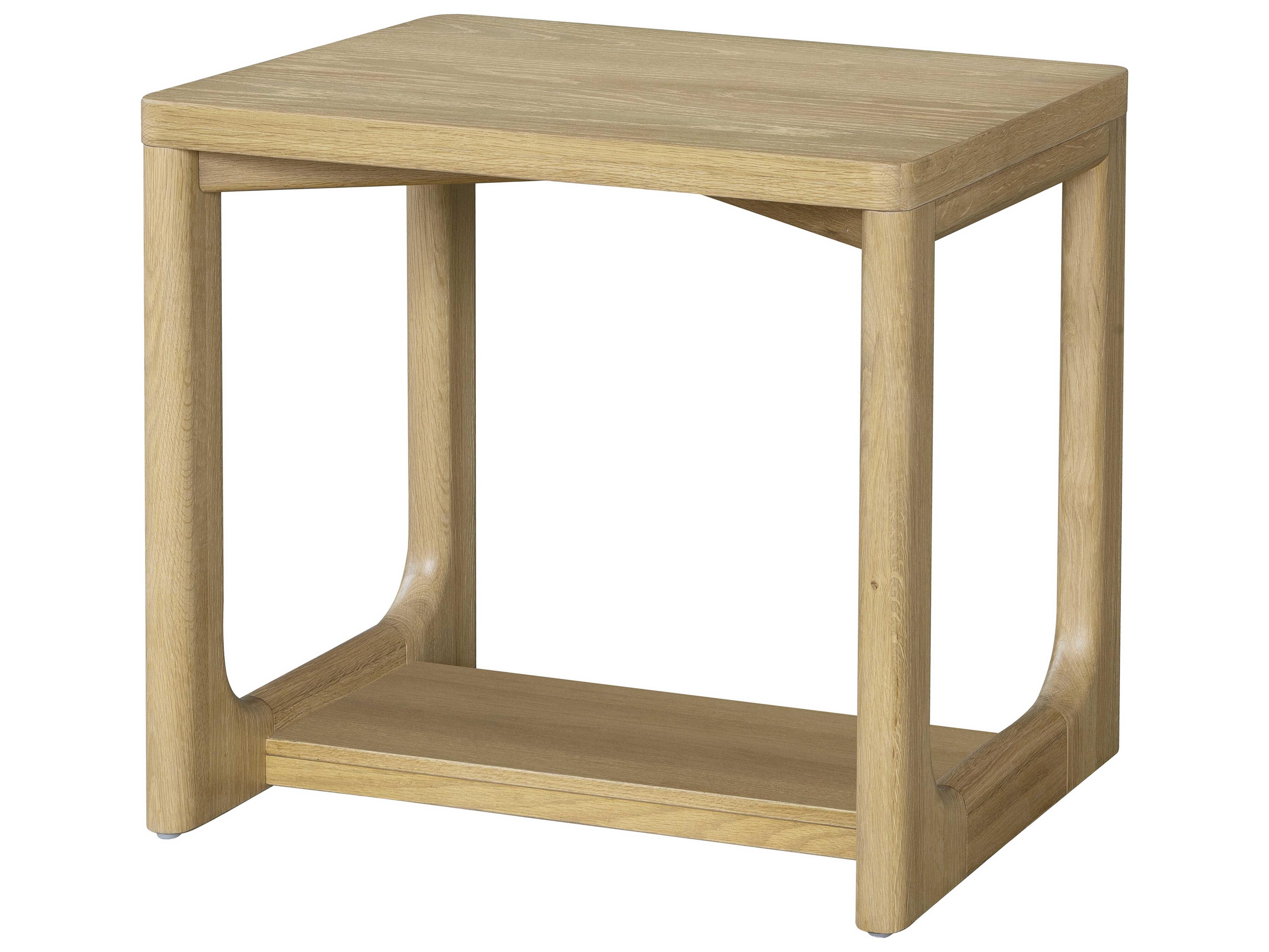Callister Rectangular Wood Brown End Table