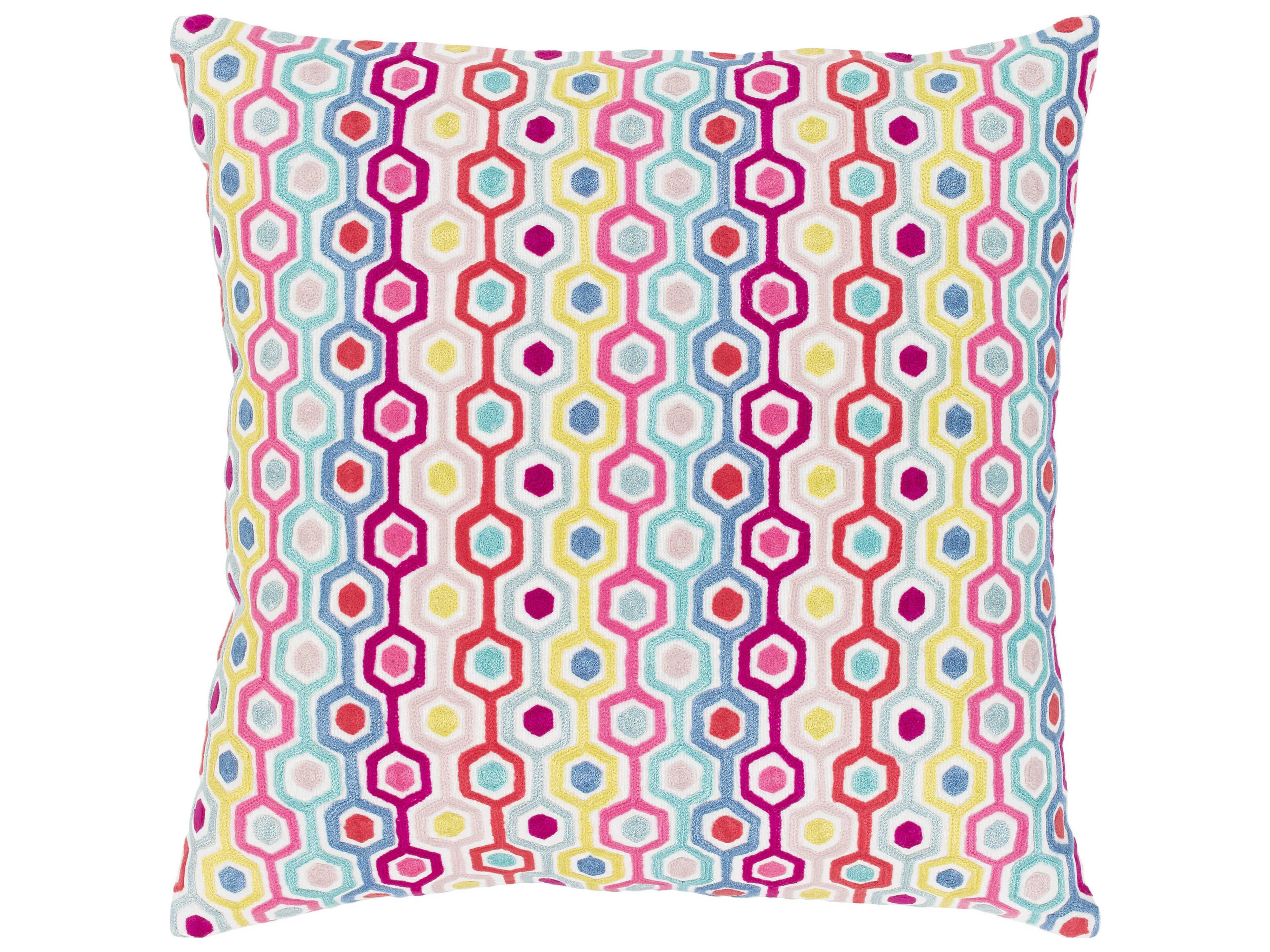 Surya Candescent Magenta Pillow