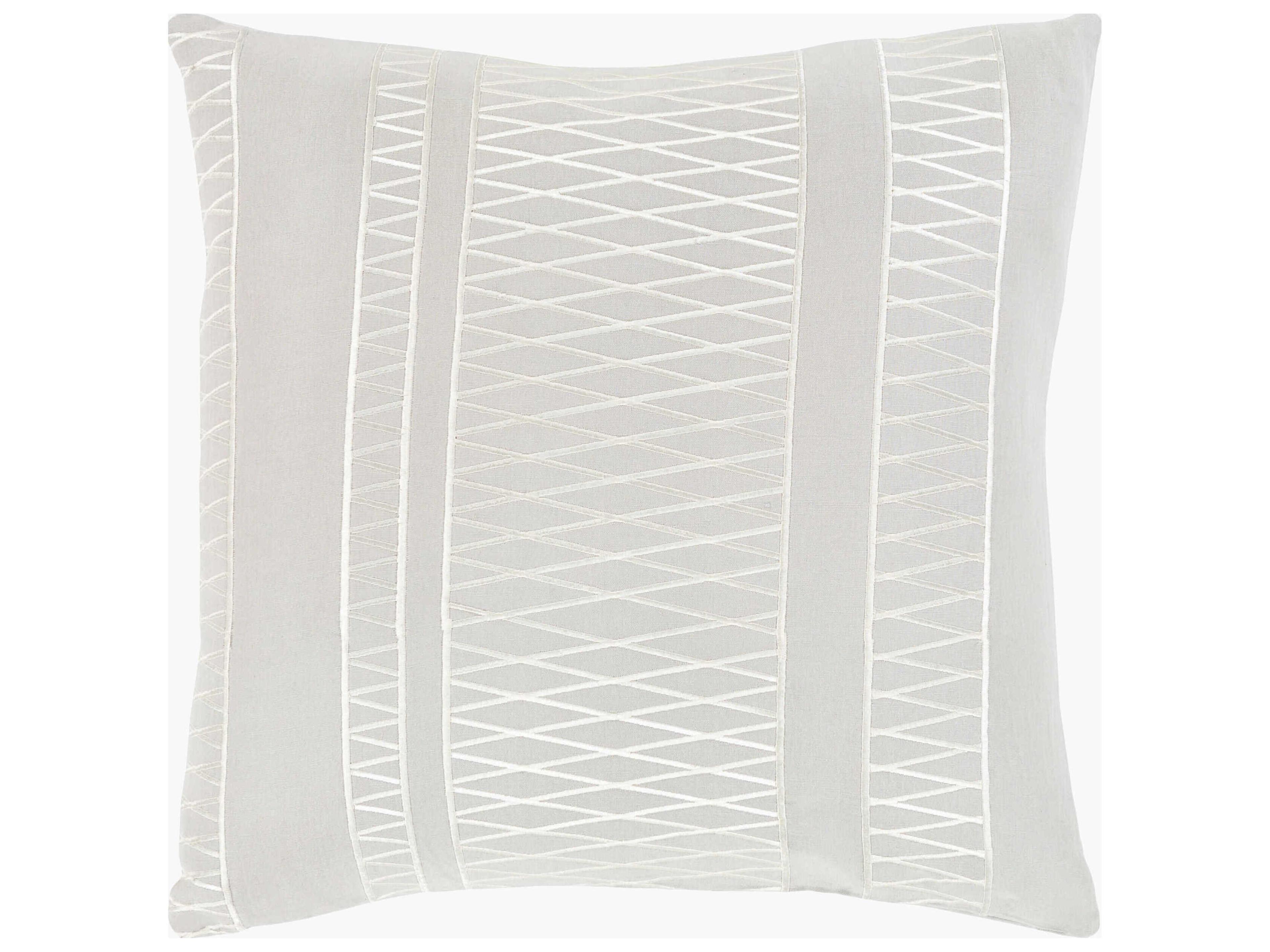 Cora Light Gray Pillow