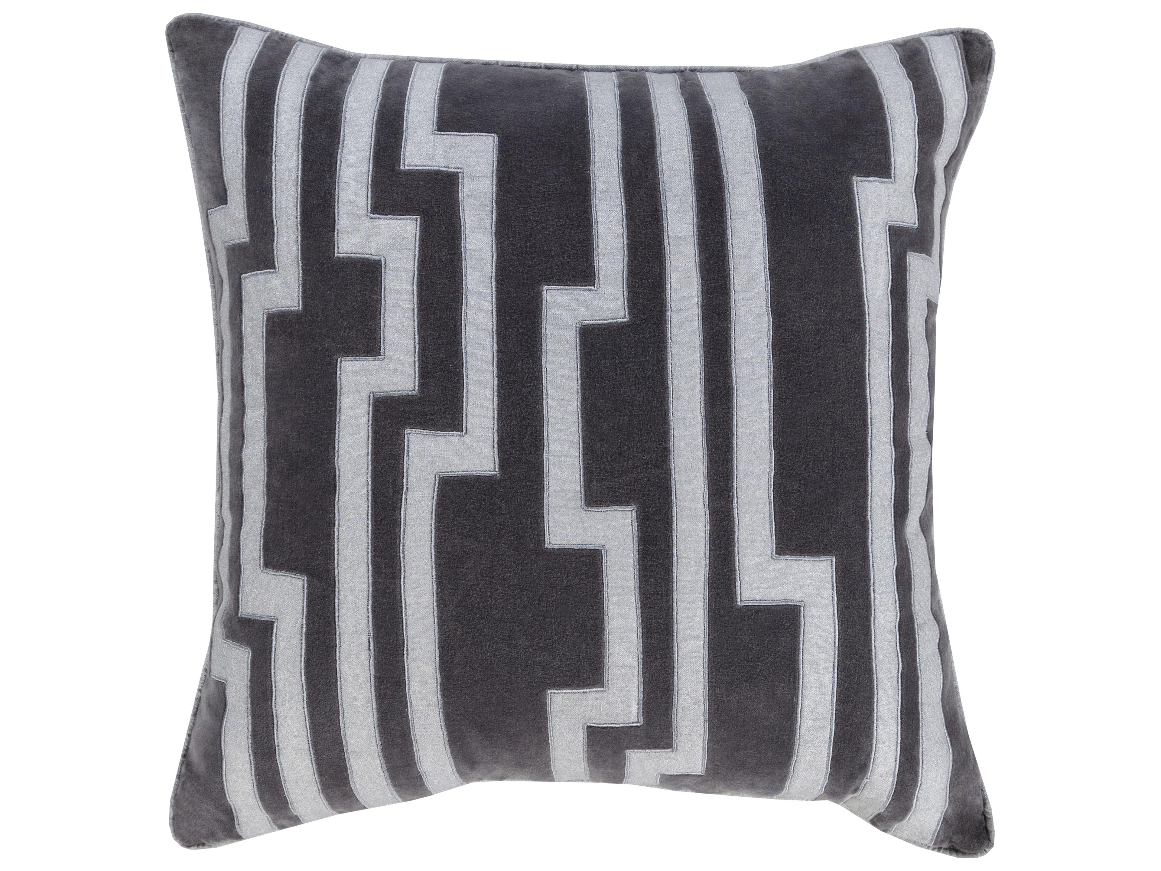 Velocity Charcoal Pillow
