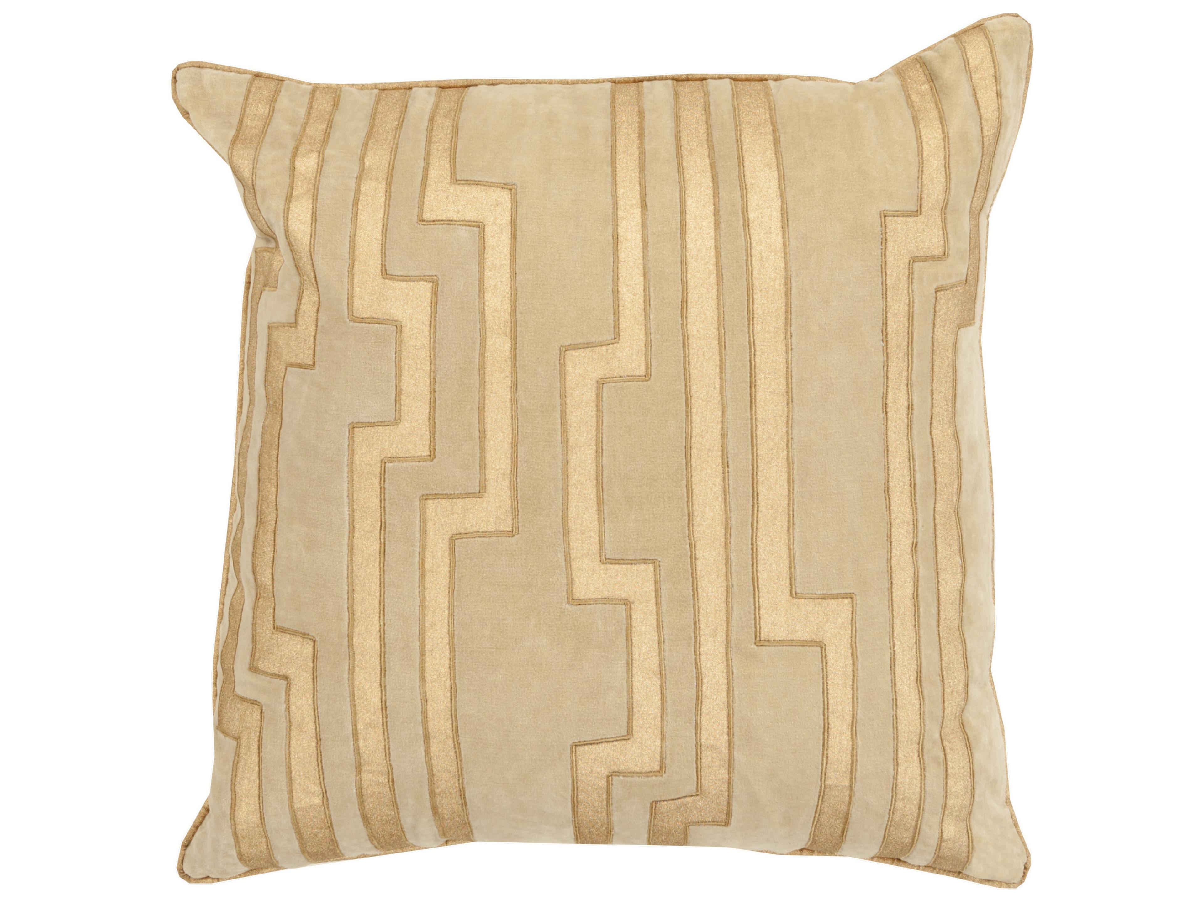 Velocity Metallic Gold Pillow