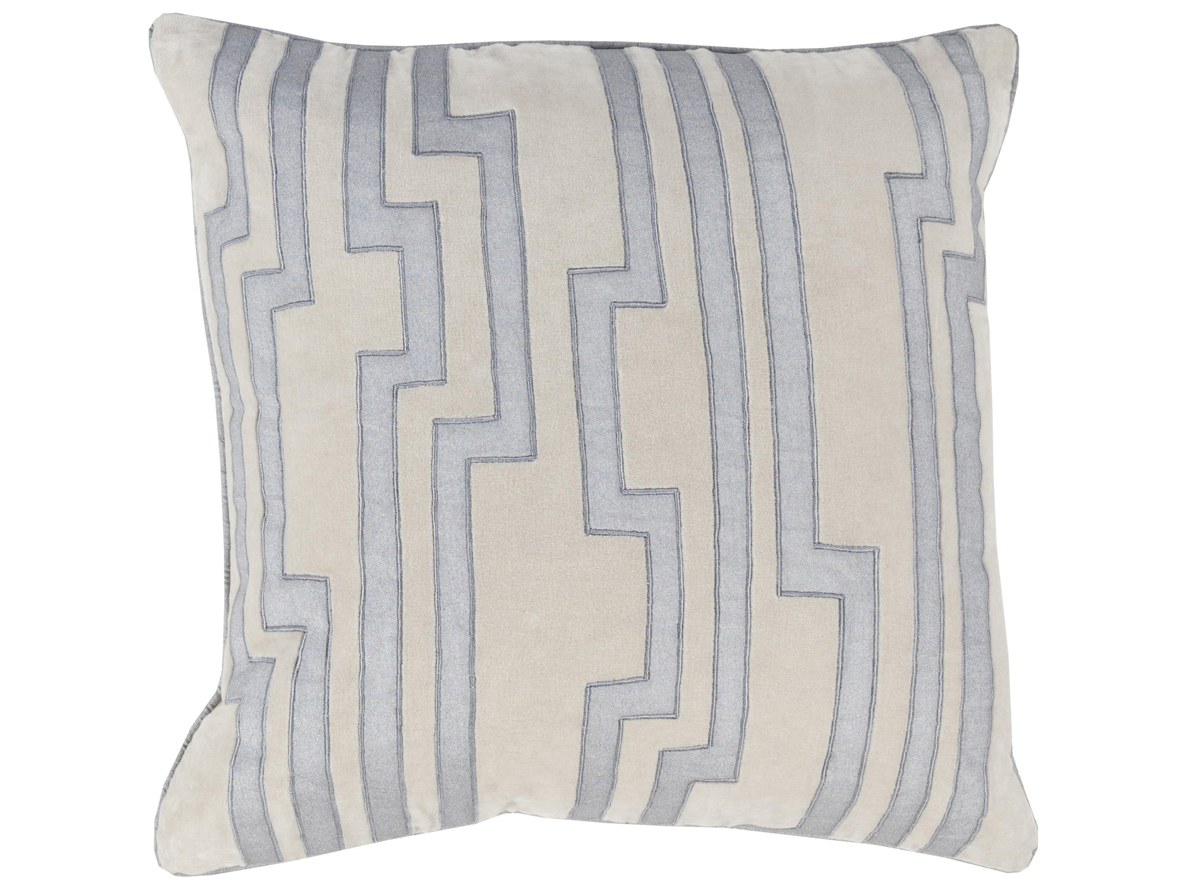 Velocity Light Gray Pillow