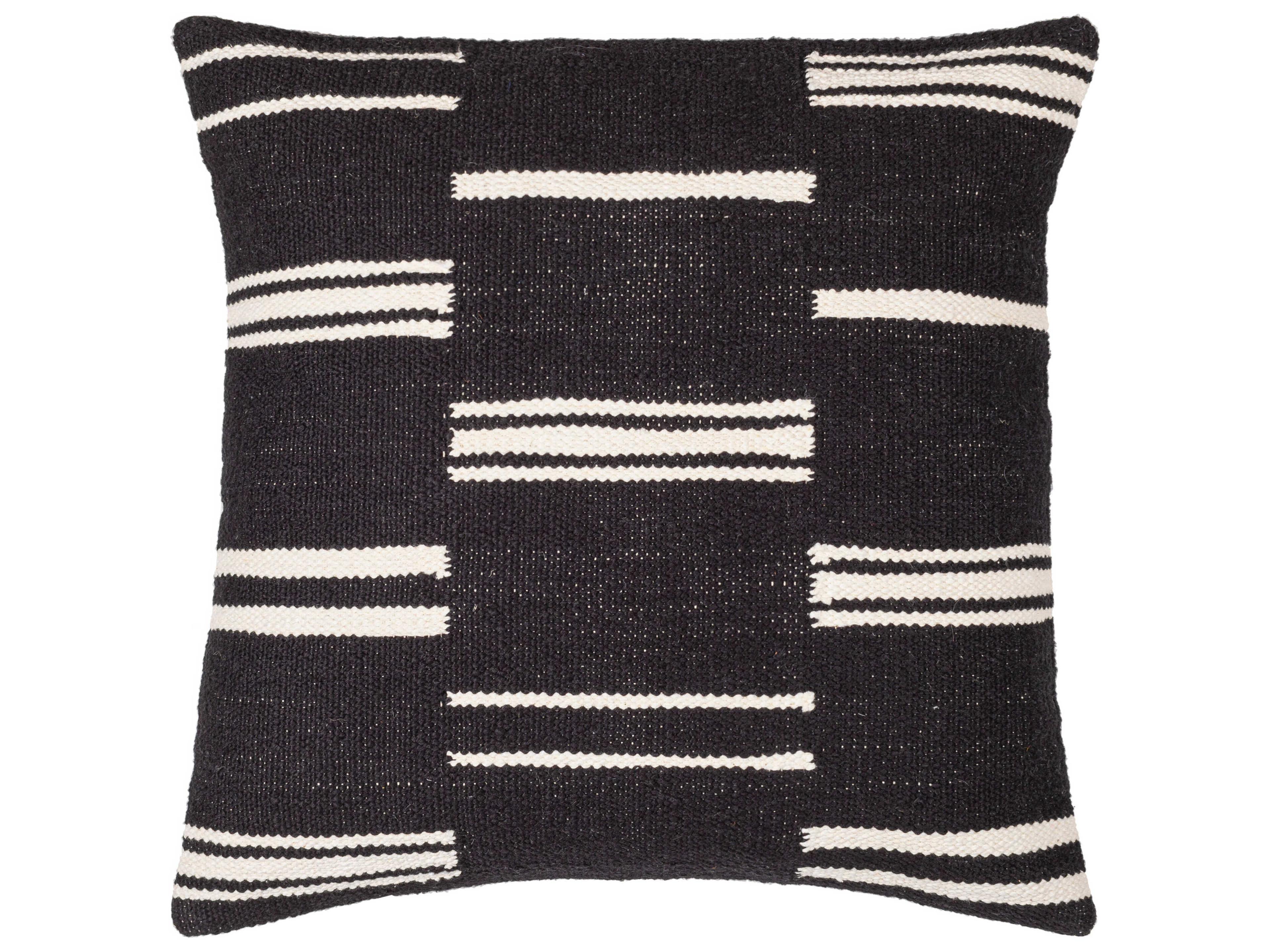 Carlton Black / White Pillow