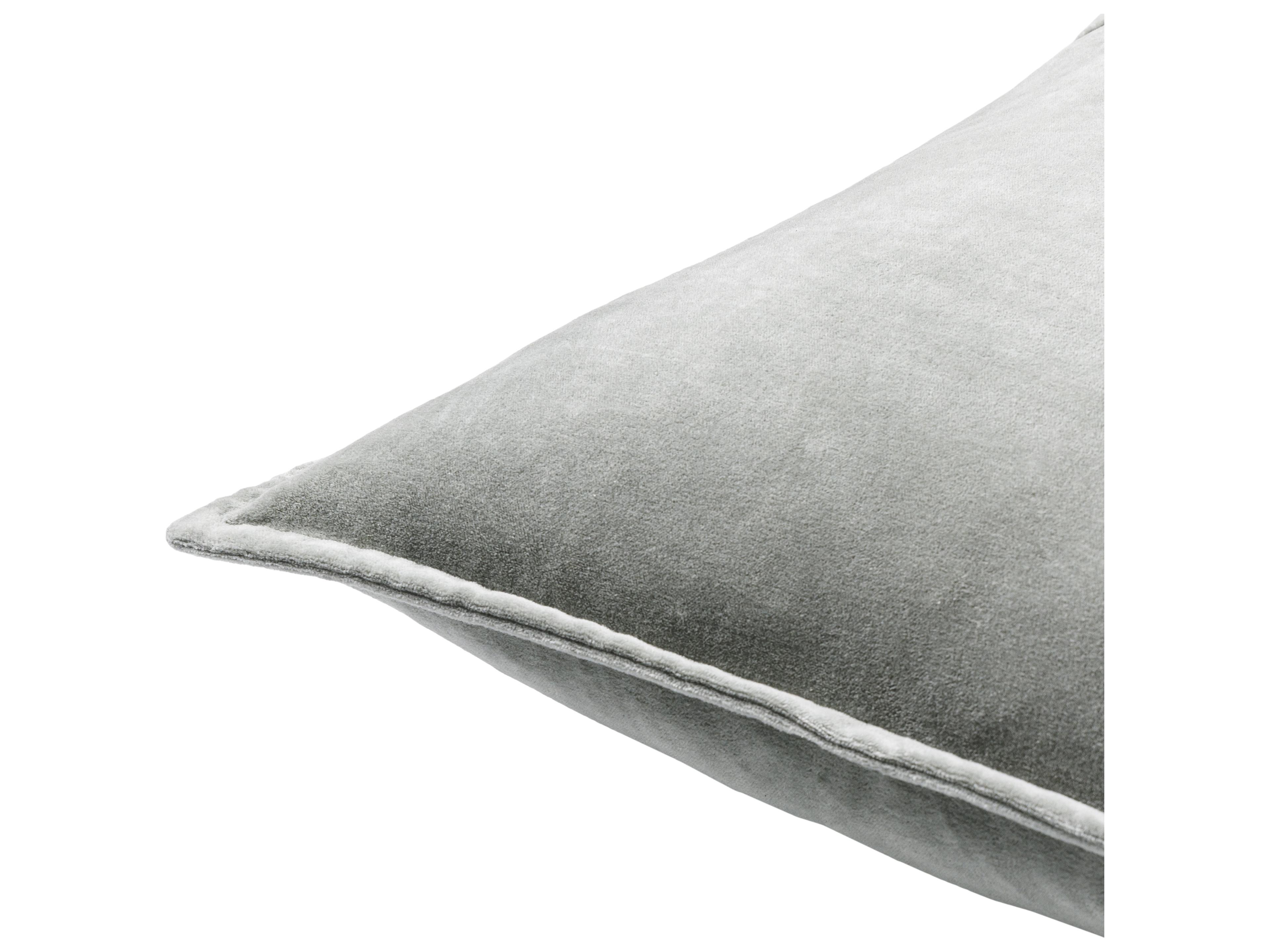 Surya Cotton Velvet Sage Pillow