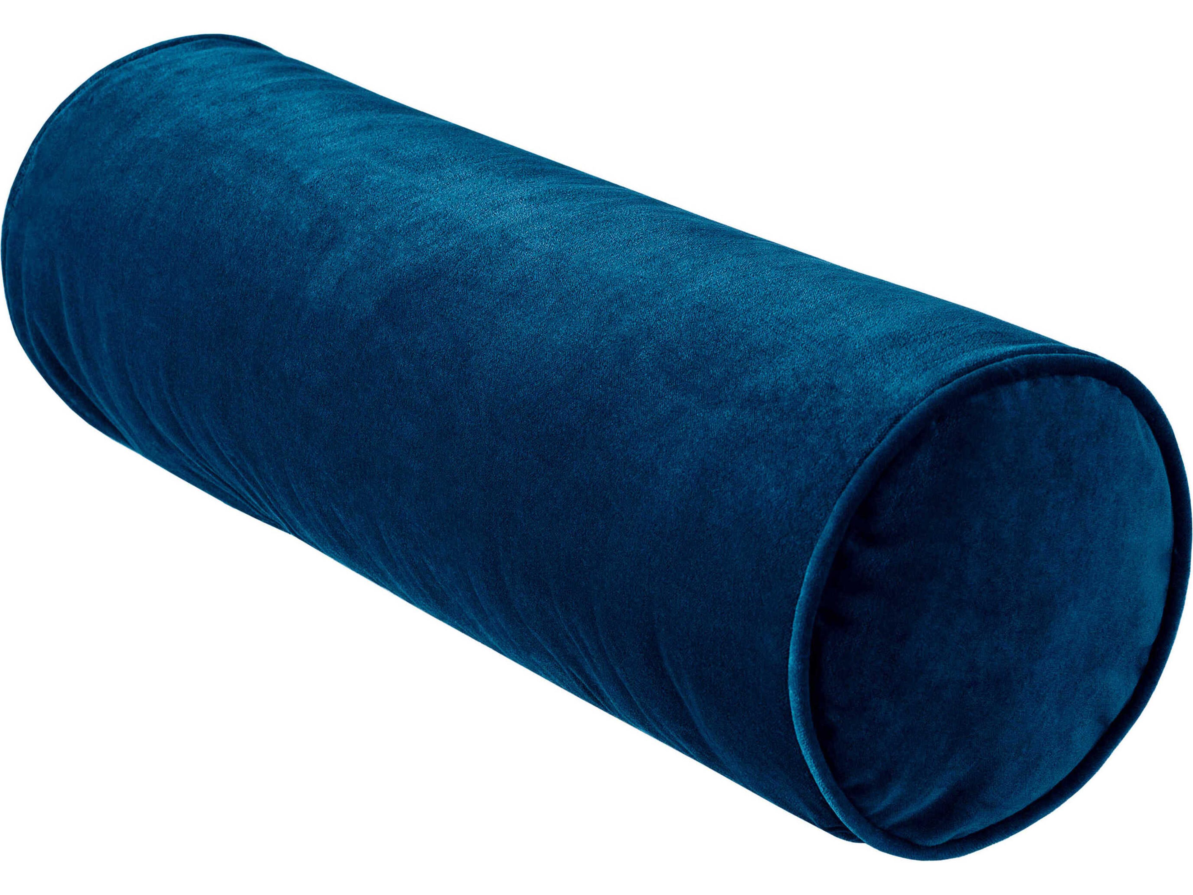 Cotton Velvet Navy 21" x 7" Pillow