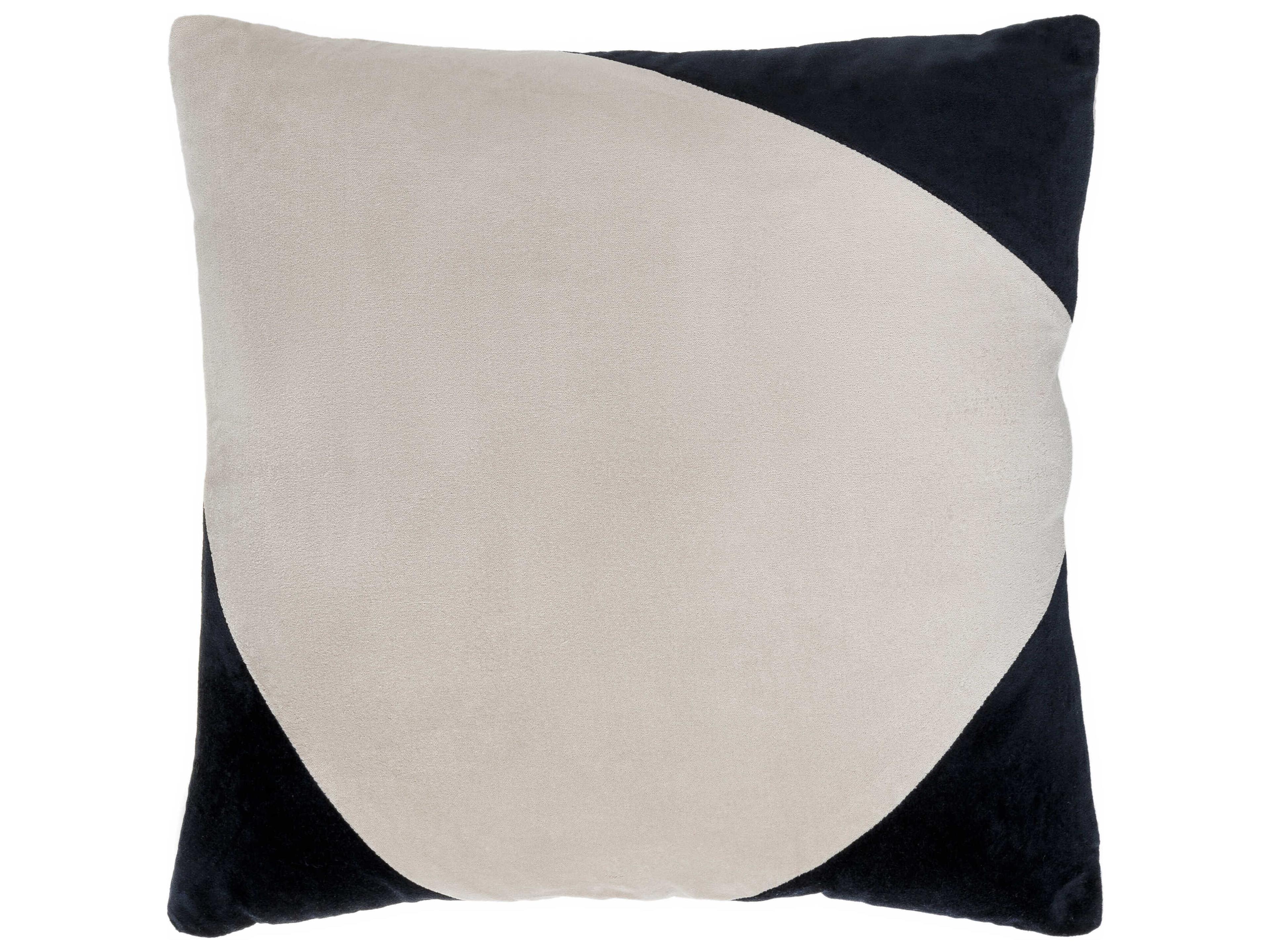 Cotton Velvet Black Pillow