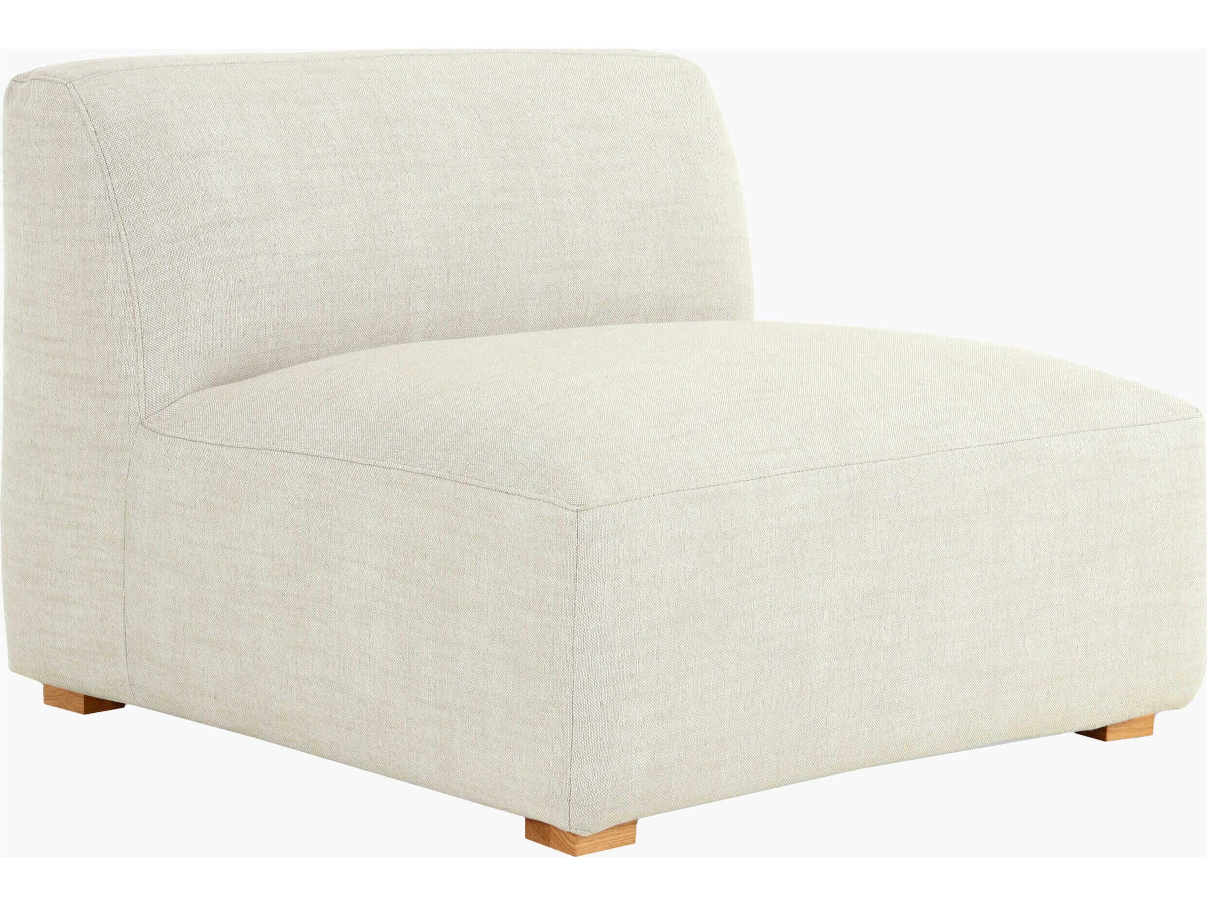 Danford White Modular Chair